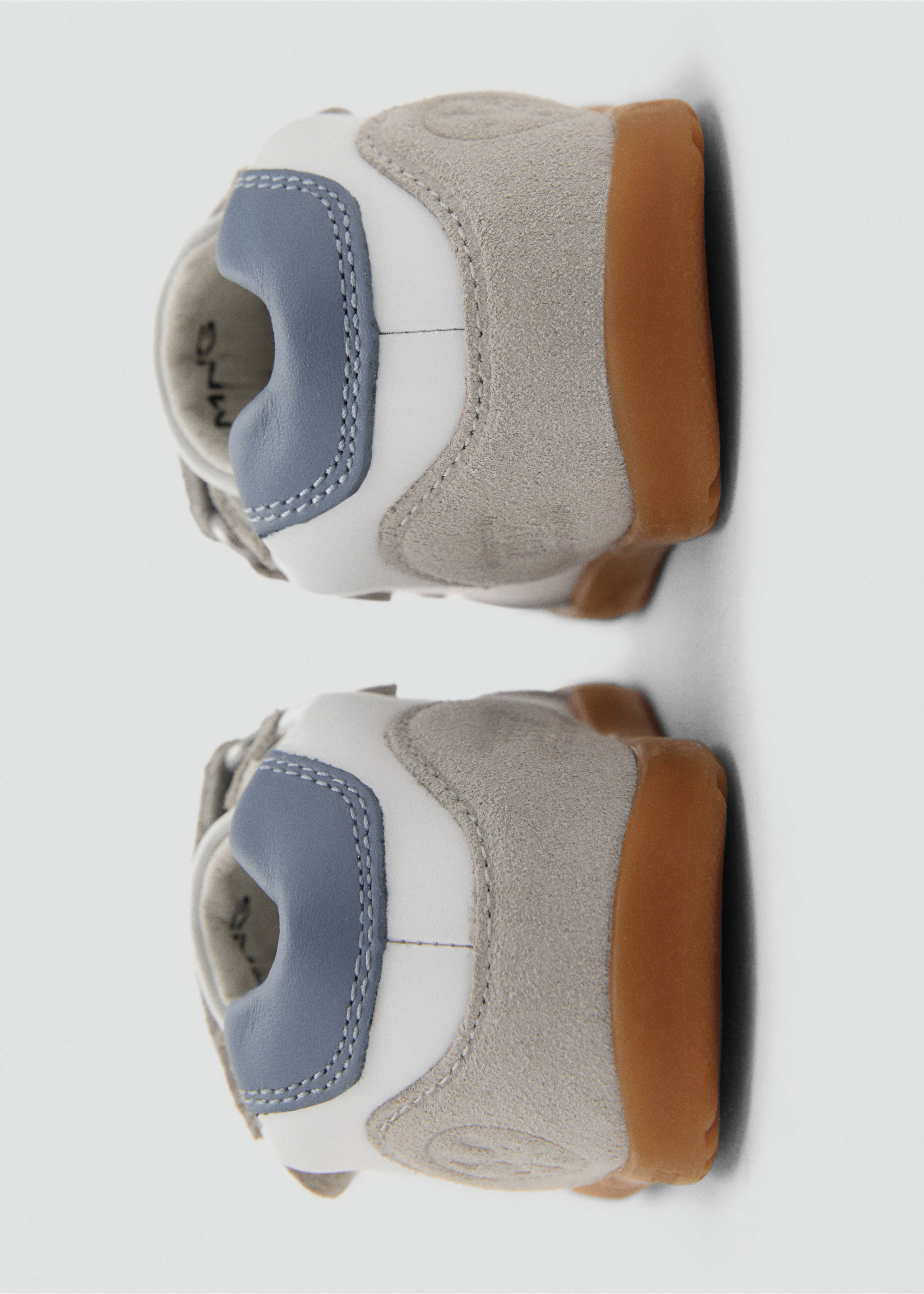 Biomecanics leather trainers - Details of the article 2, White. Ref: 87097166-00.