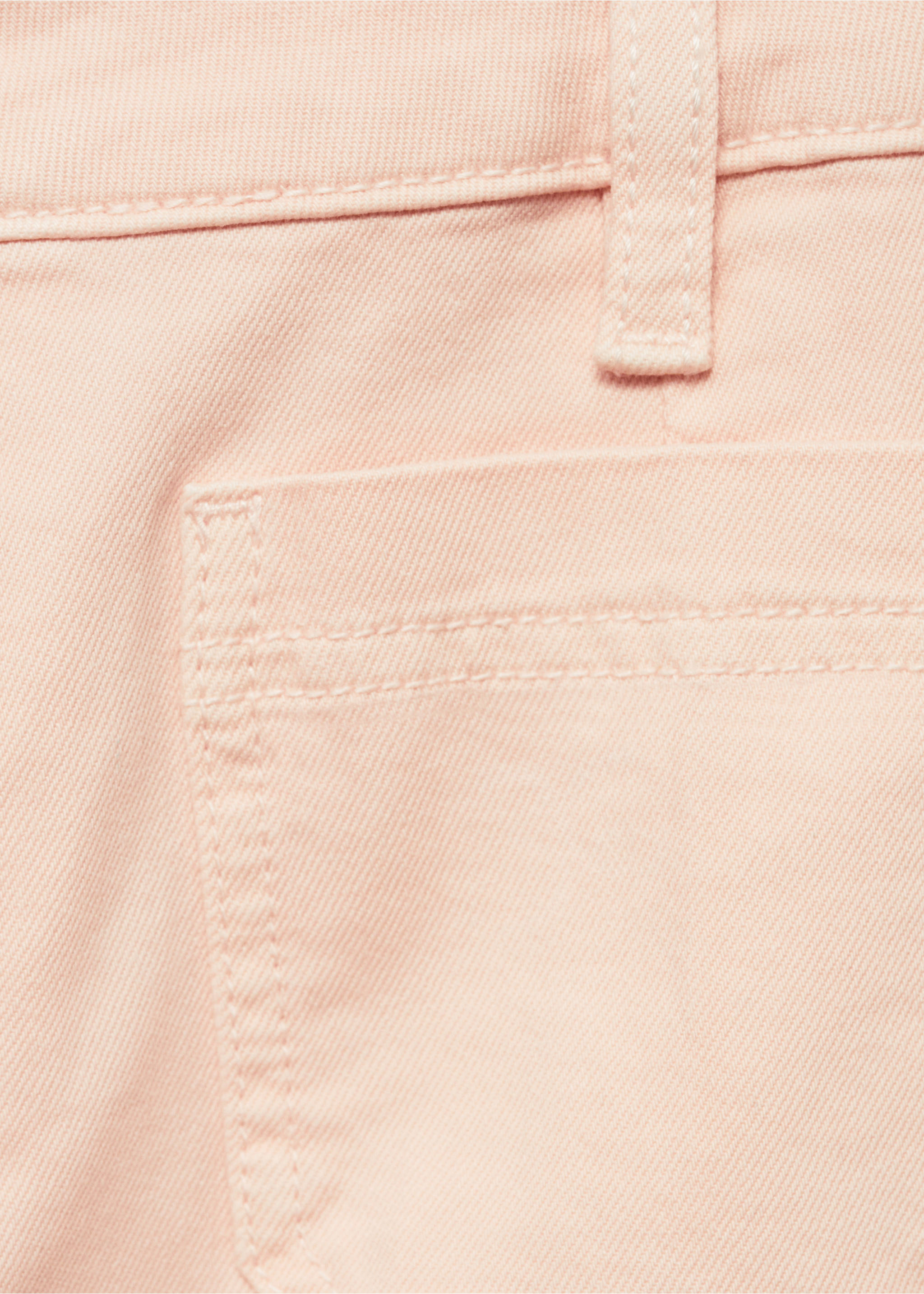 Flared-Jeans mit Taschen in Cropped-Länge - Detail des Artikels 0, Rosa. Ref: 87097168-00.