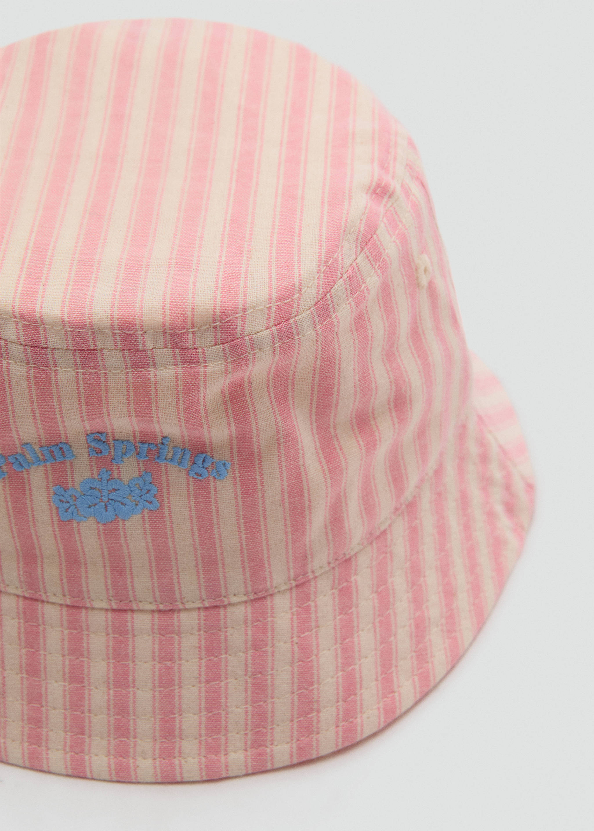 Striped bucket hat - Medium plane
