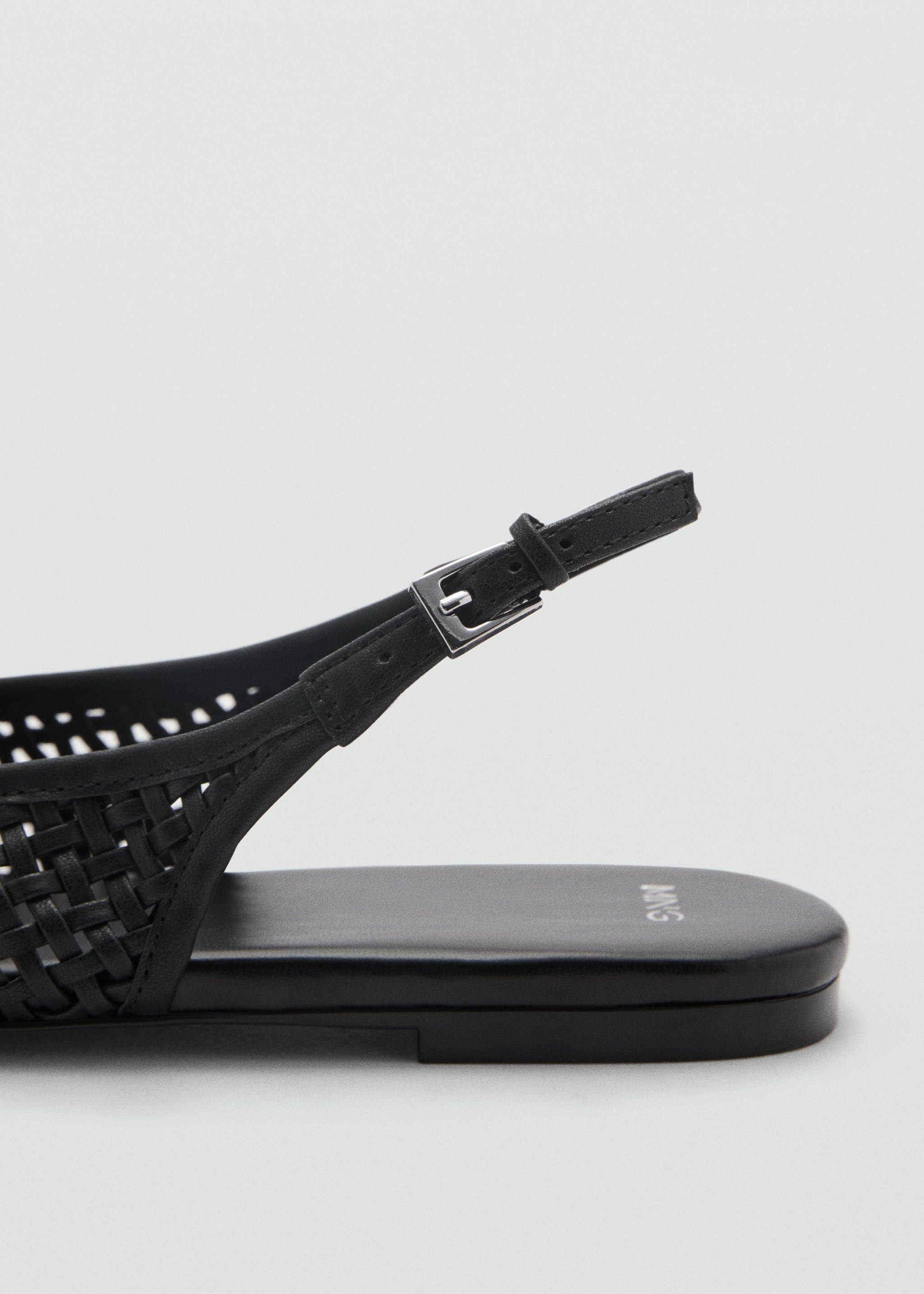 Zapato efecto piel trenzado - Detalle del artículo 1