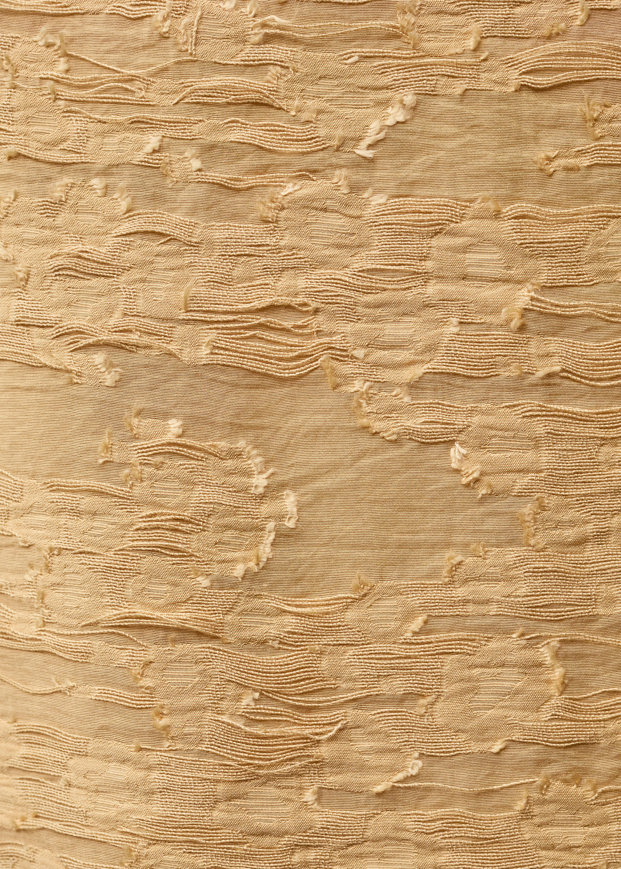 Textured straight skirt - Details of the article 8