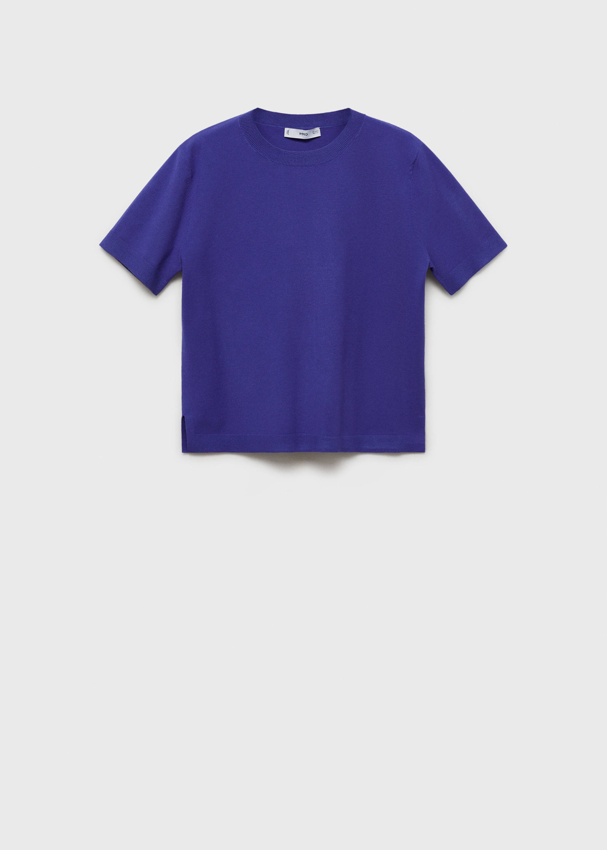 Kurzärmliger Feinstrickpullover - Artikel ohne Model