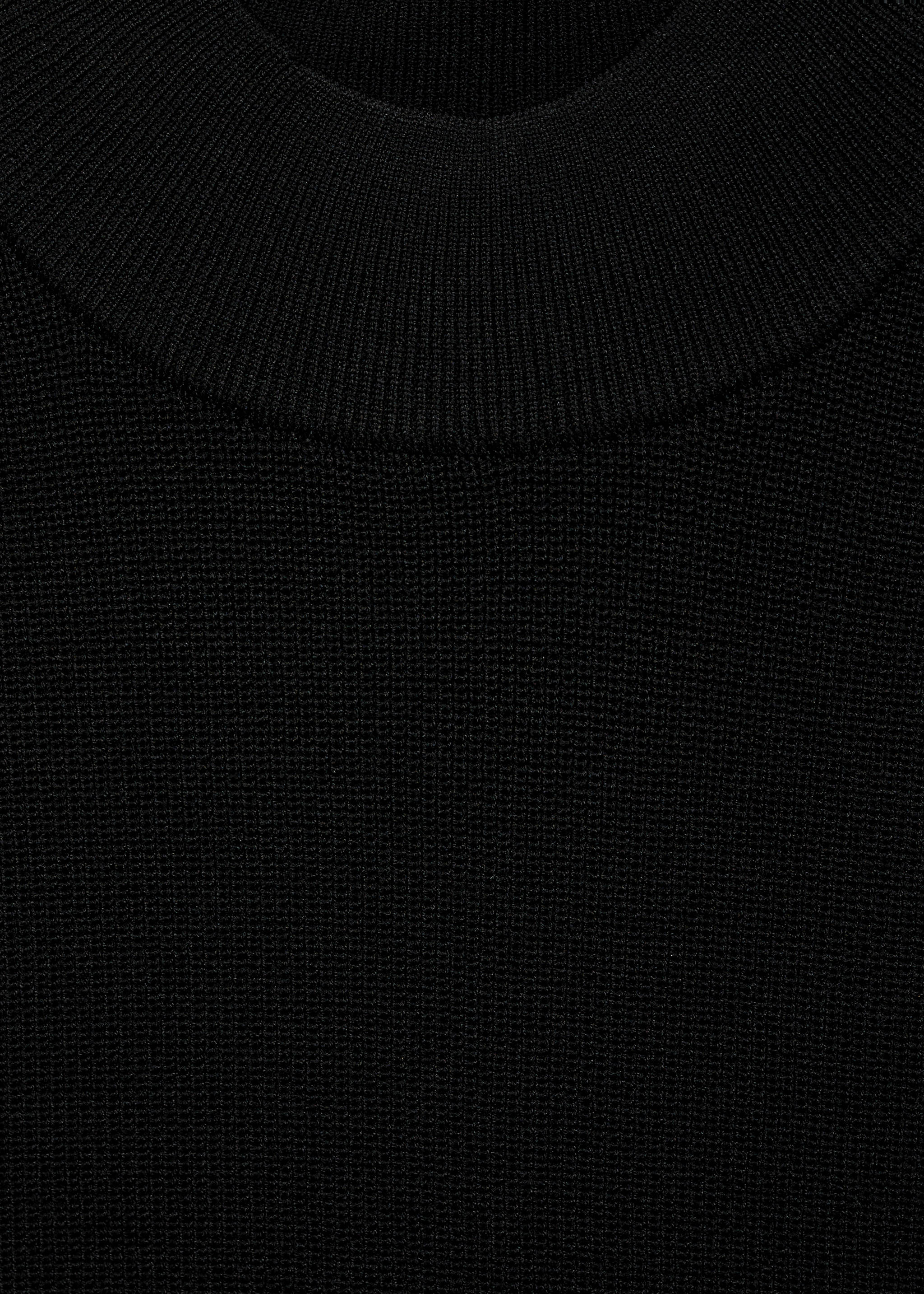 Perkins-neck knitted dress - Details of the article 8