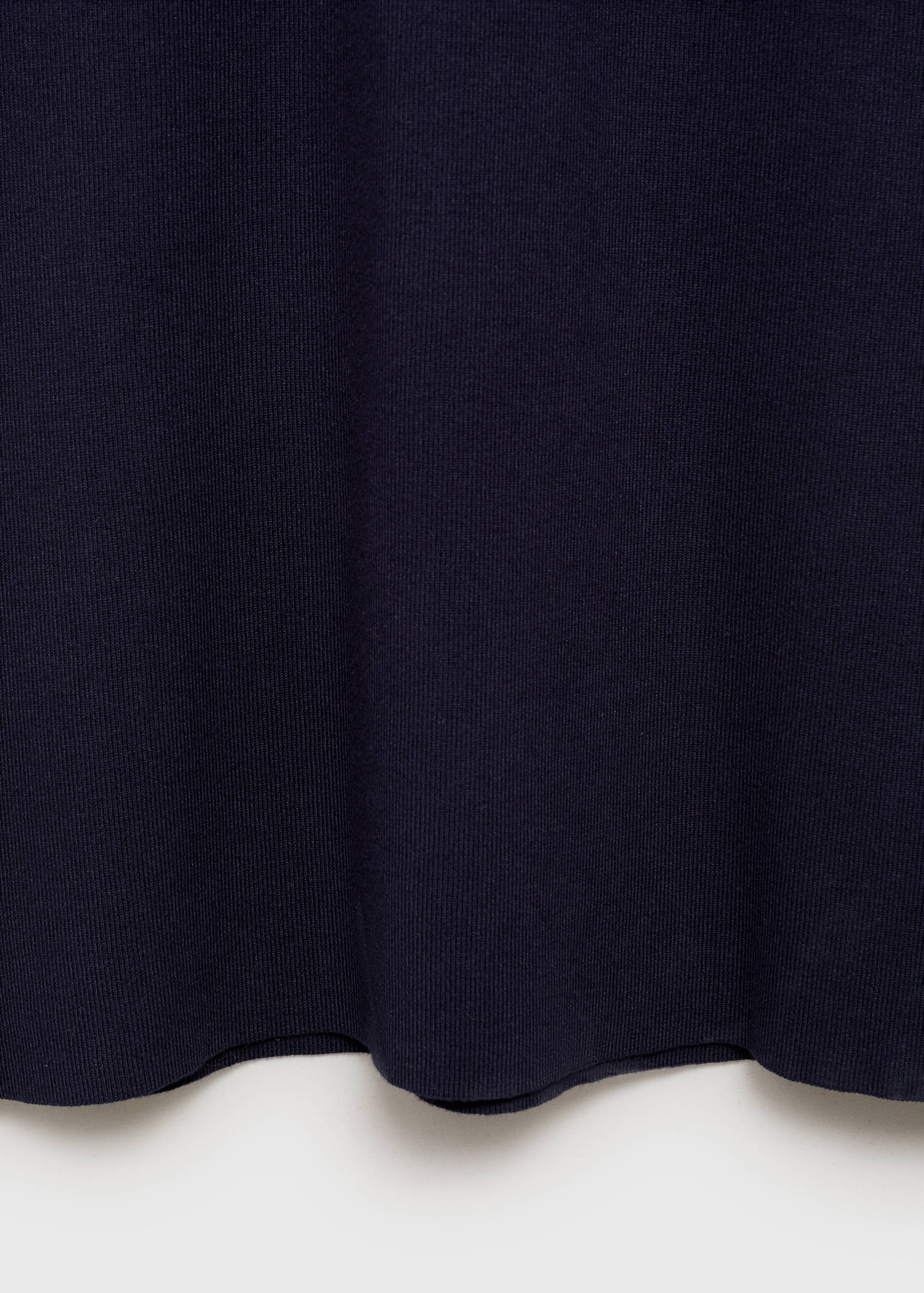 Rochie midi din tricot cu rever - Detaliu al articolului 0