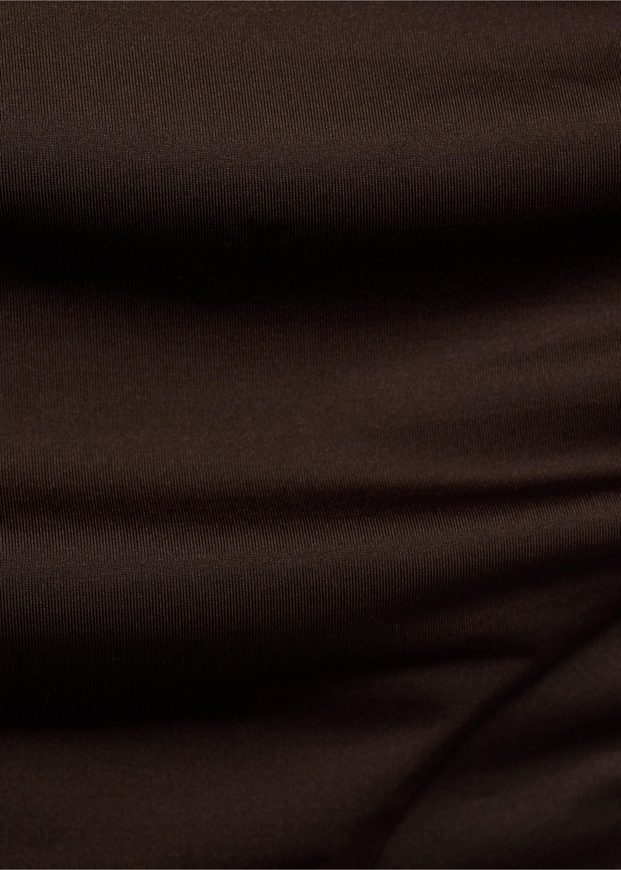 Culotte bikini taille haute drapée - Détail de l'article 0, Chocolat. Ref: 87097675-00.