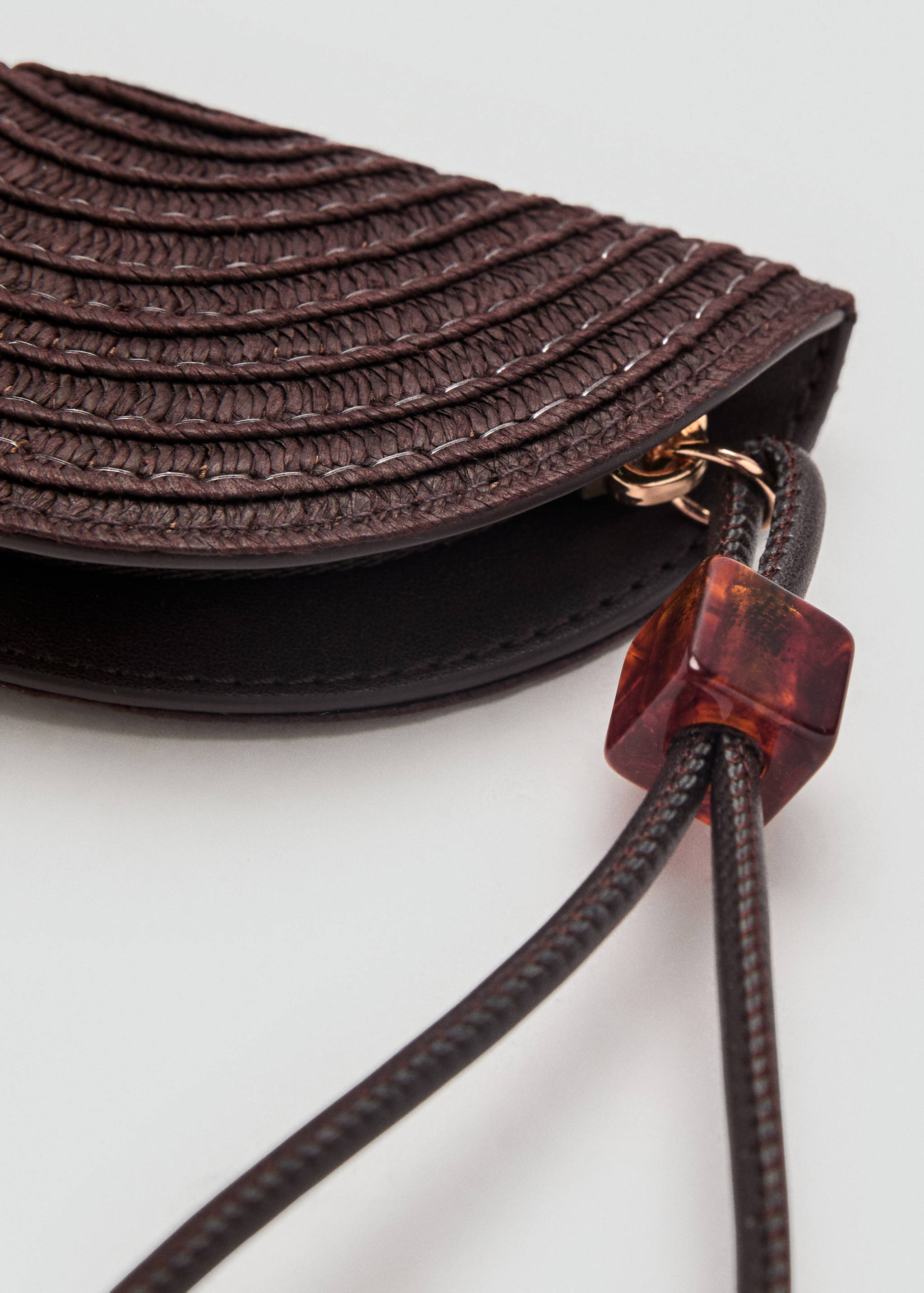 Neceser mini fibra natural abalorio - Detalle del artículo 2