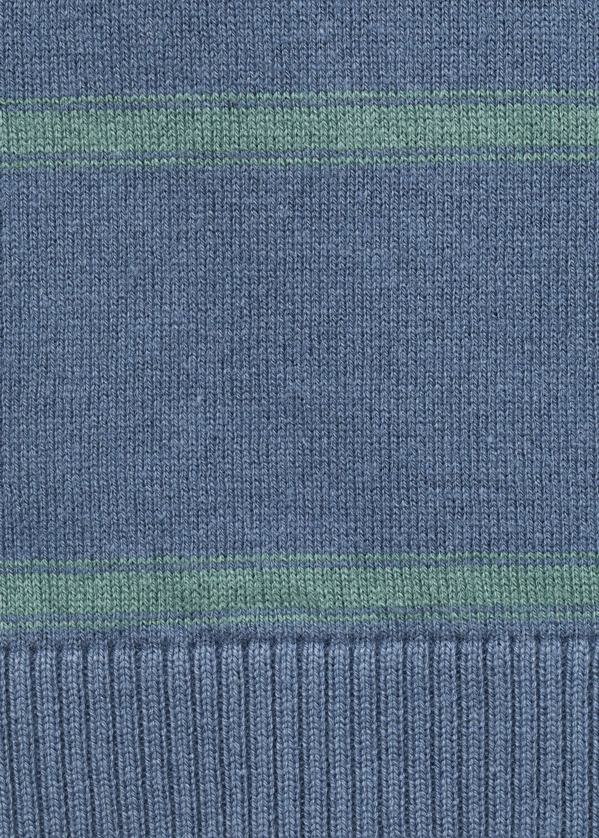 Striped cotton-blend sweater - Details of the article 8