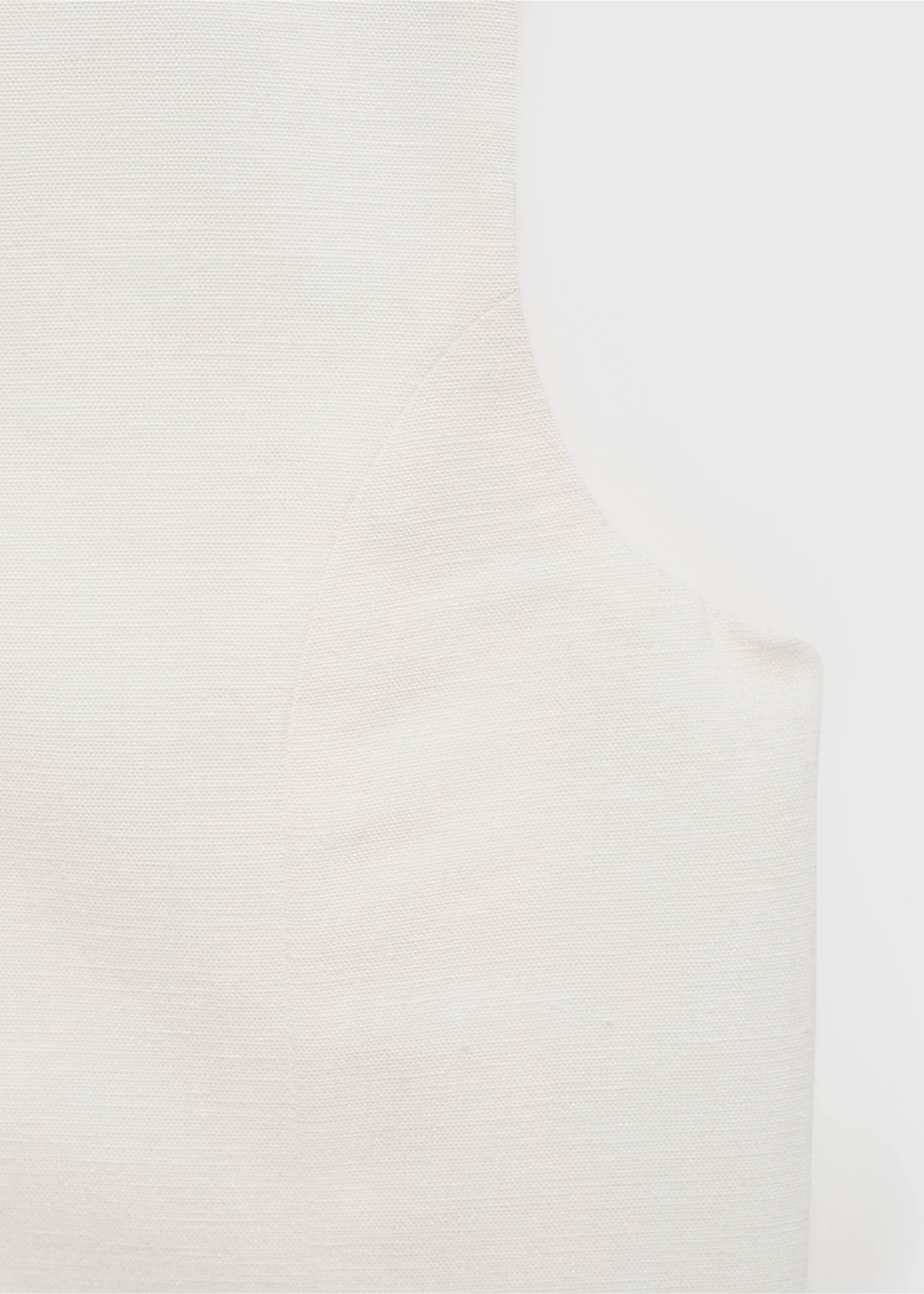 Chaleco crop botones - Detalle del artículo 0, Blanco. Ref: 87097693-00.