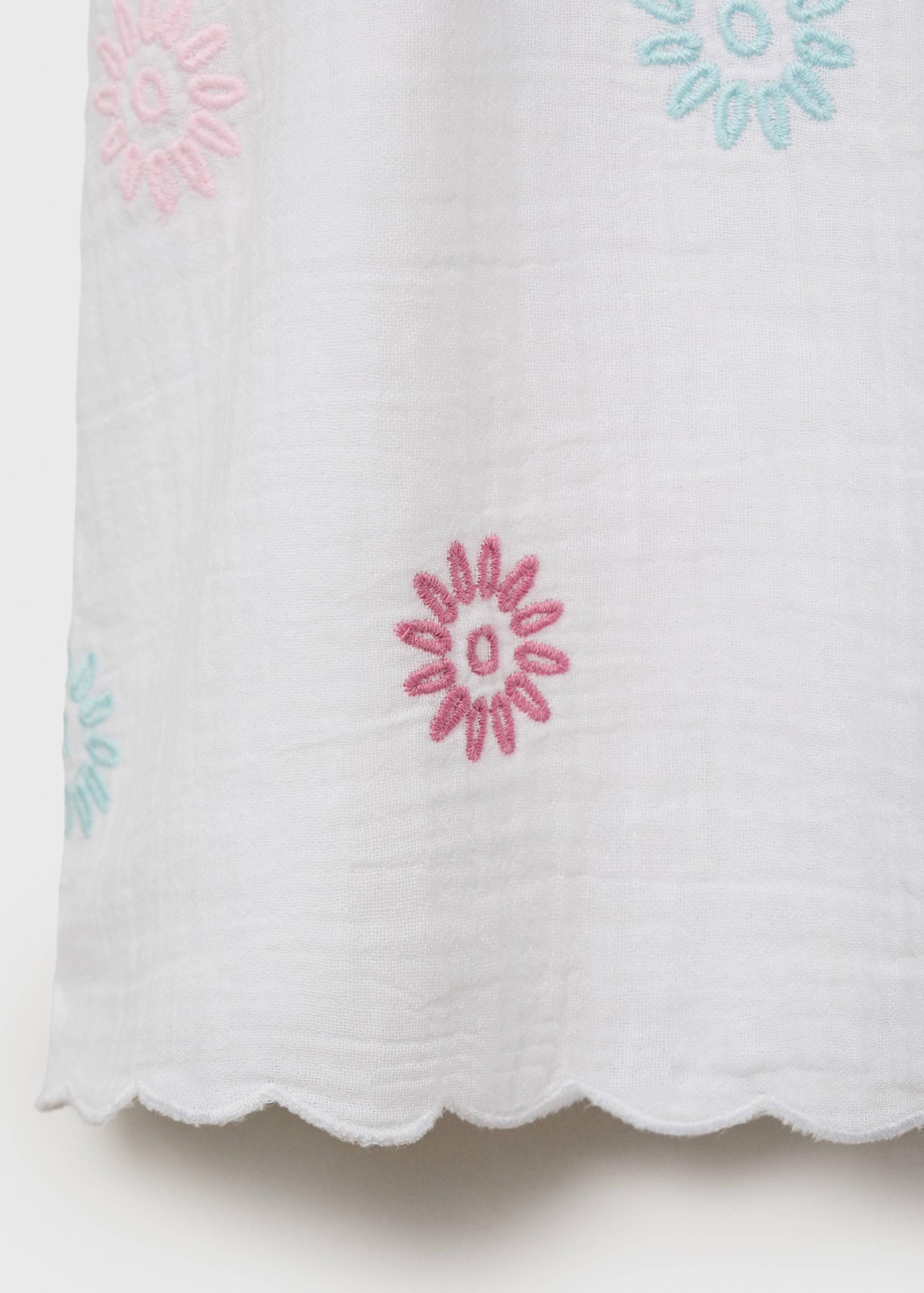 Embroidered detail dress - Details of the article 0