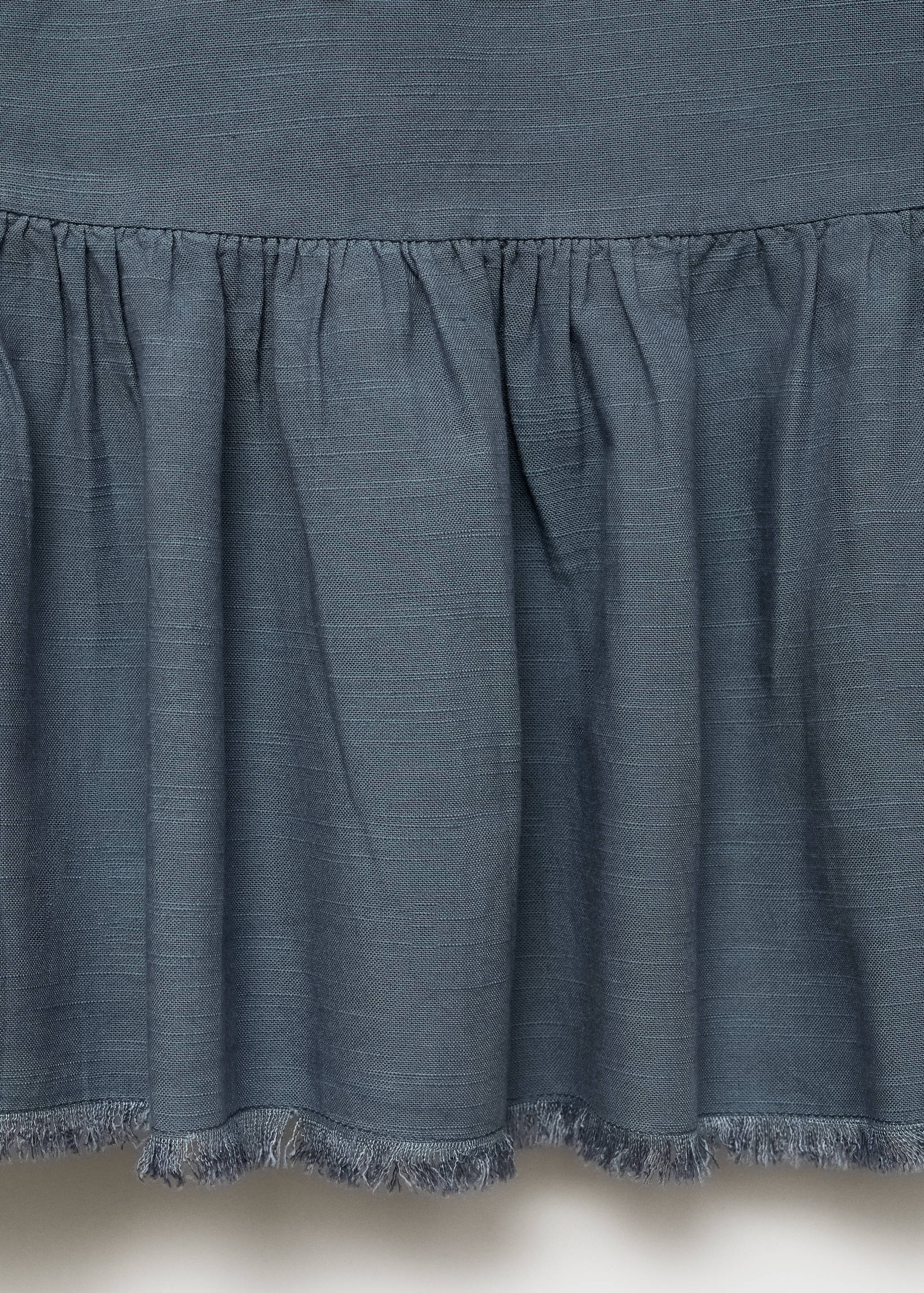 Ruffled long skirt - Details of the article 0