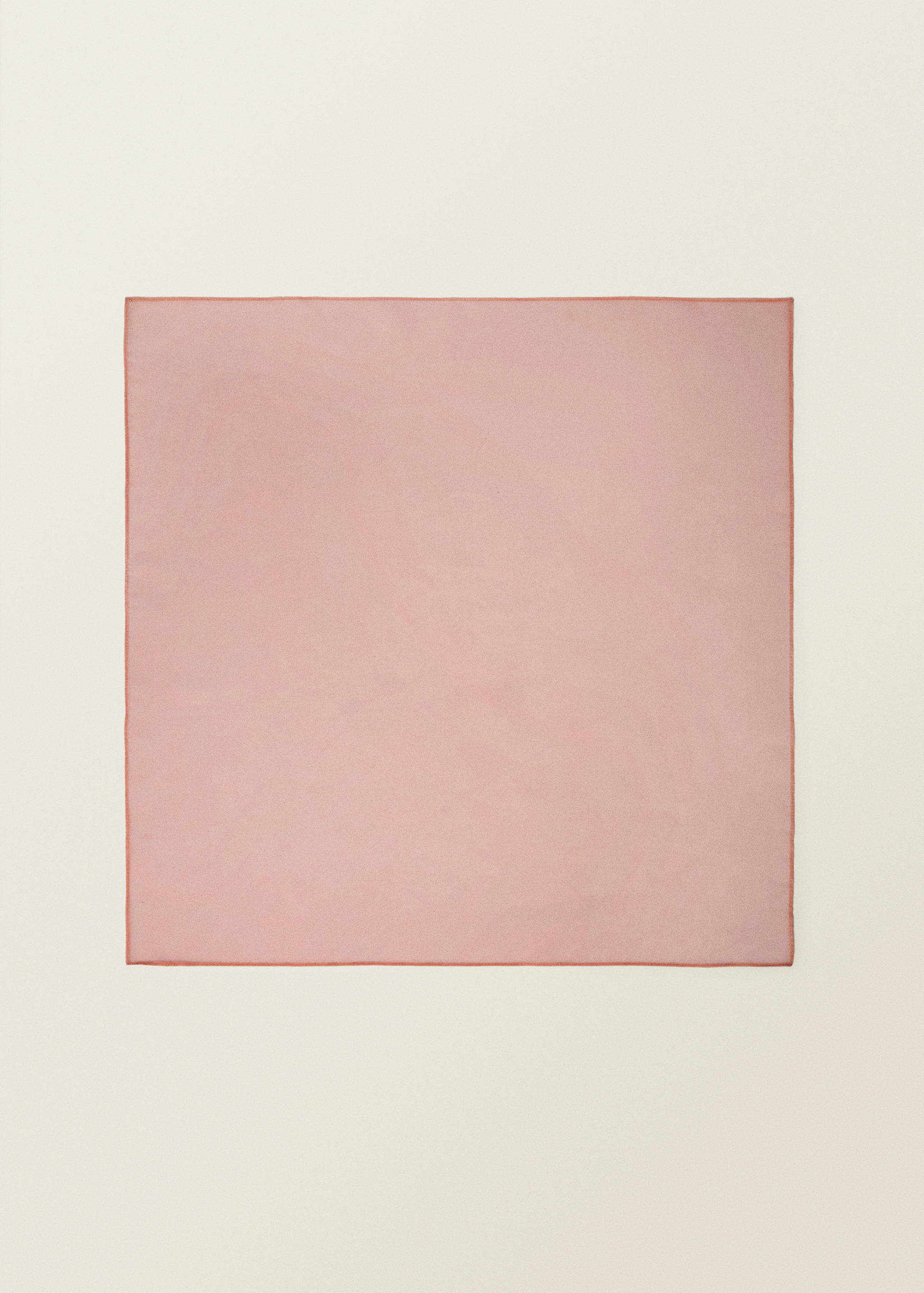 Plain chiffon scarf - Article without model