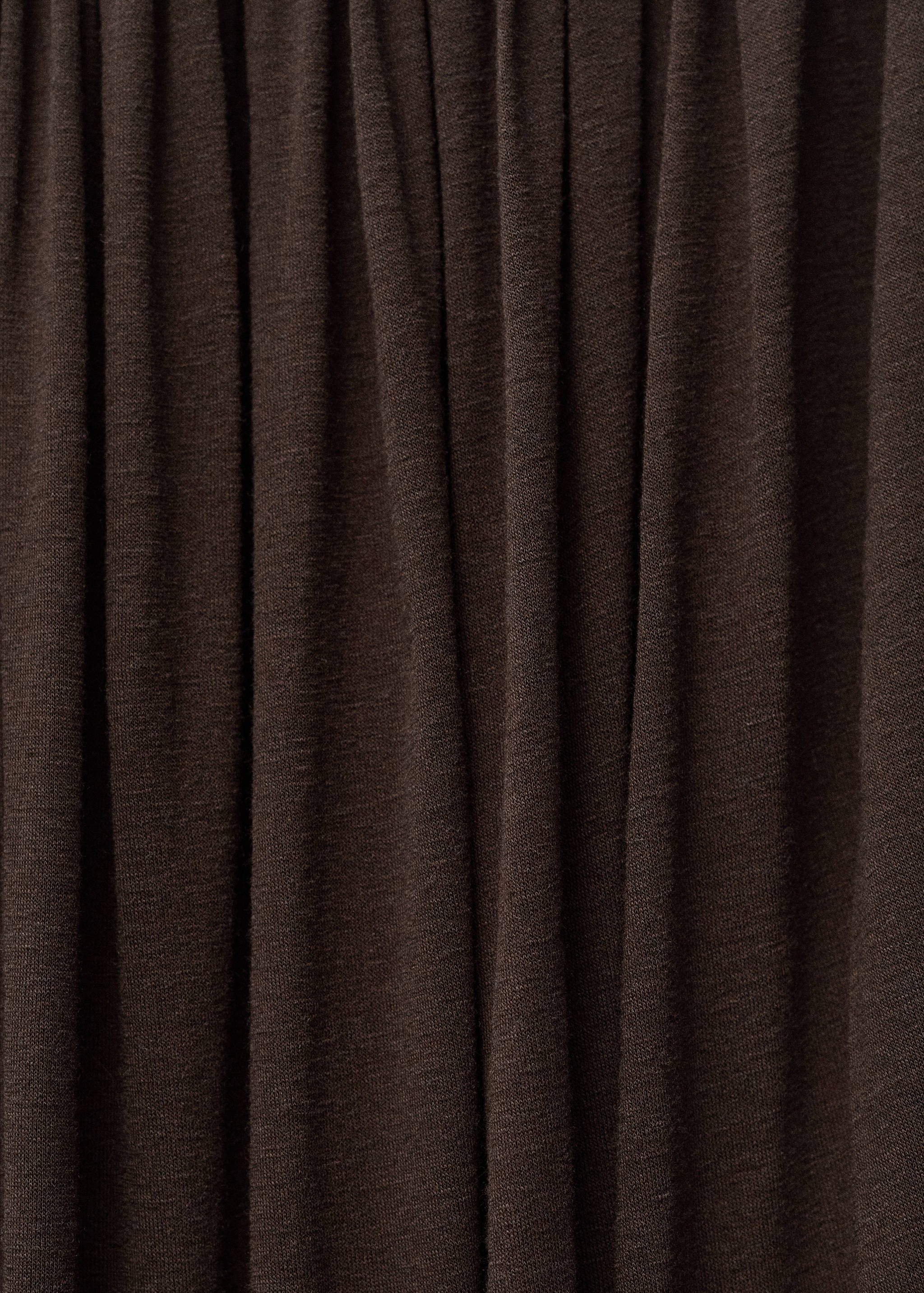 Gonna in misto lana con orlo a sbuffo - Dettaglio dell'articolo 0