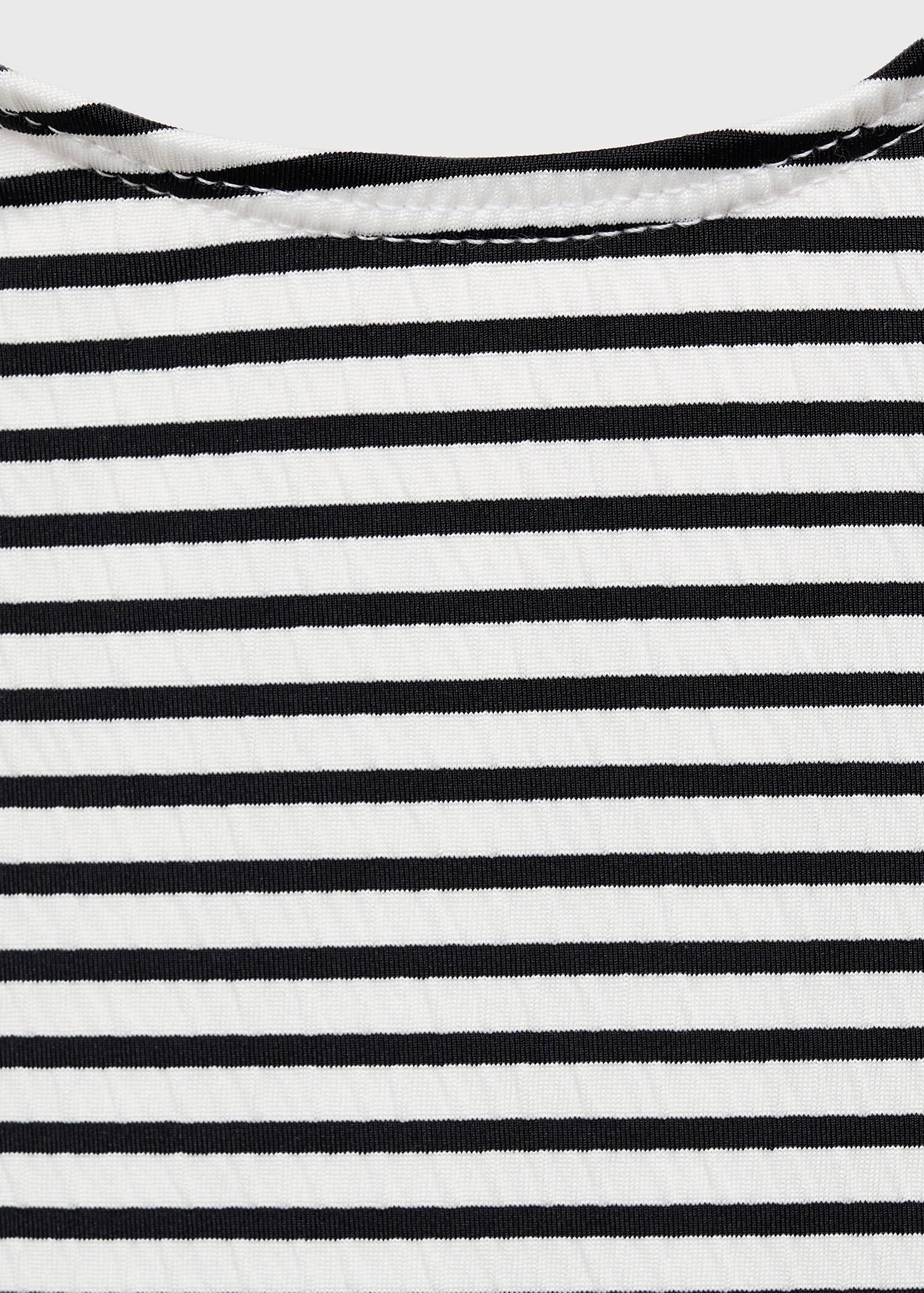 Striped swimsuit - Details of the article 8