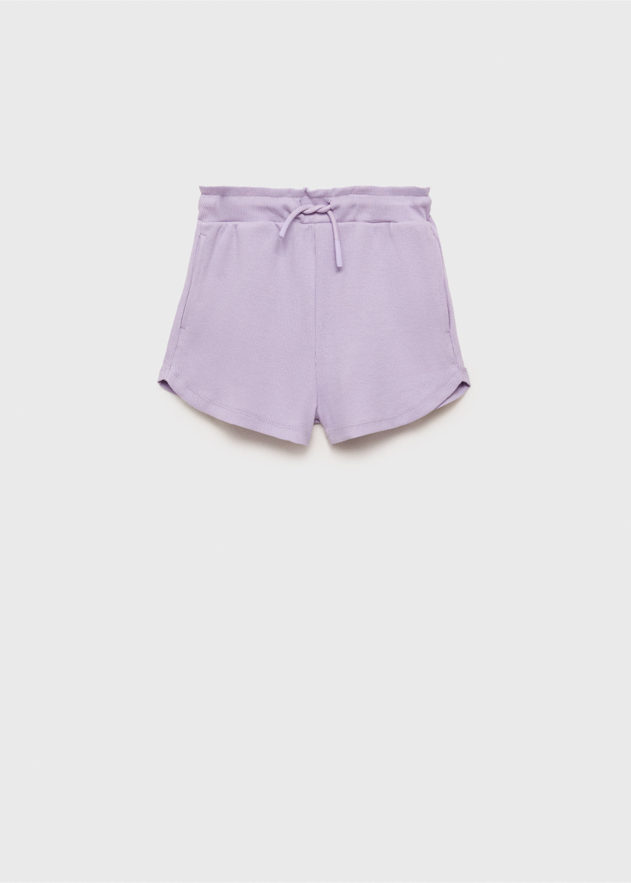 Shorts met elastische tailleband - Artikel zonder model, Licht/Pastelpaars. Ref: 87097889-00.