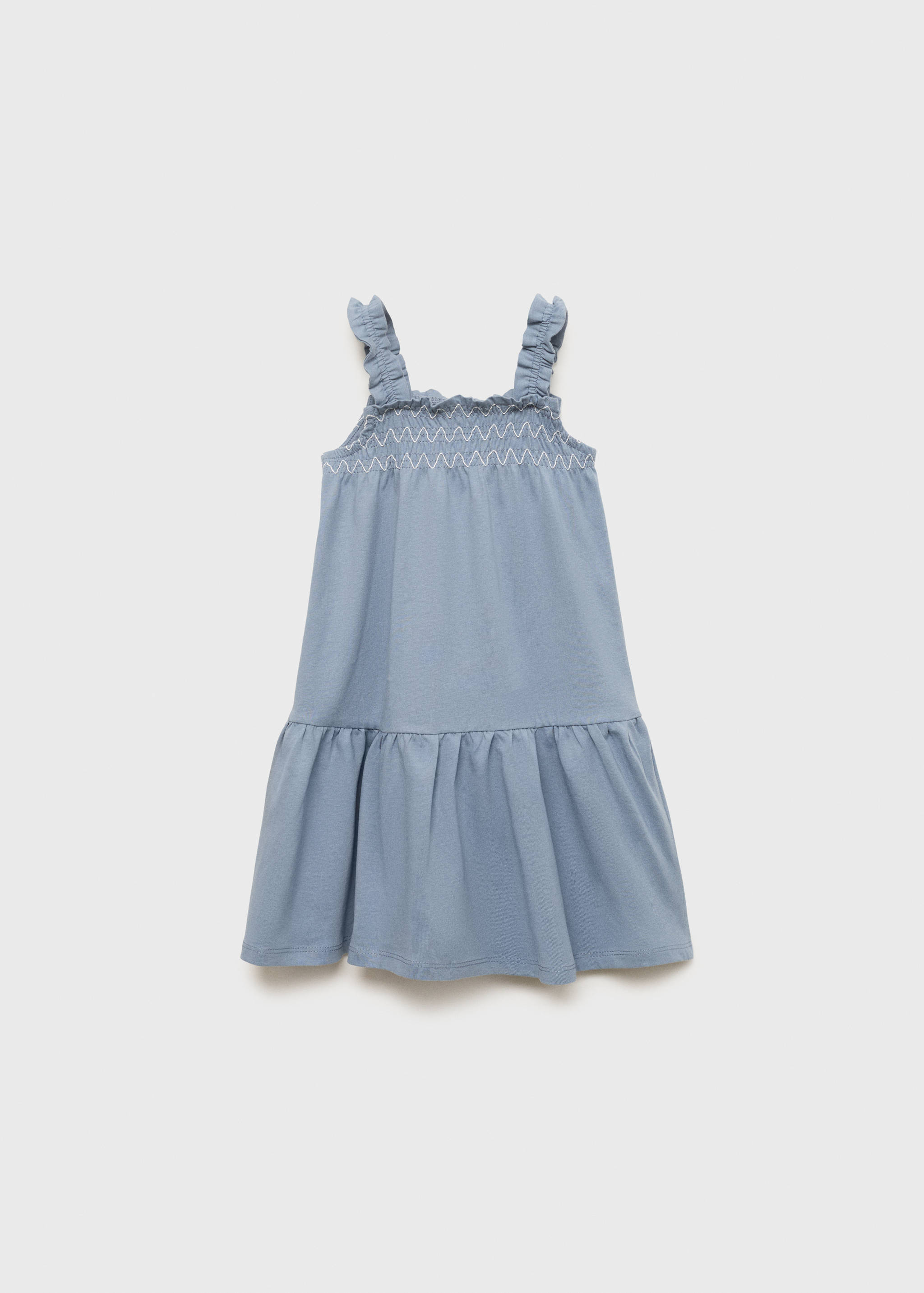 Klänning med rynkdetaljer - Artikelns baksida