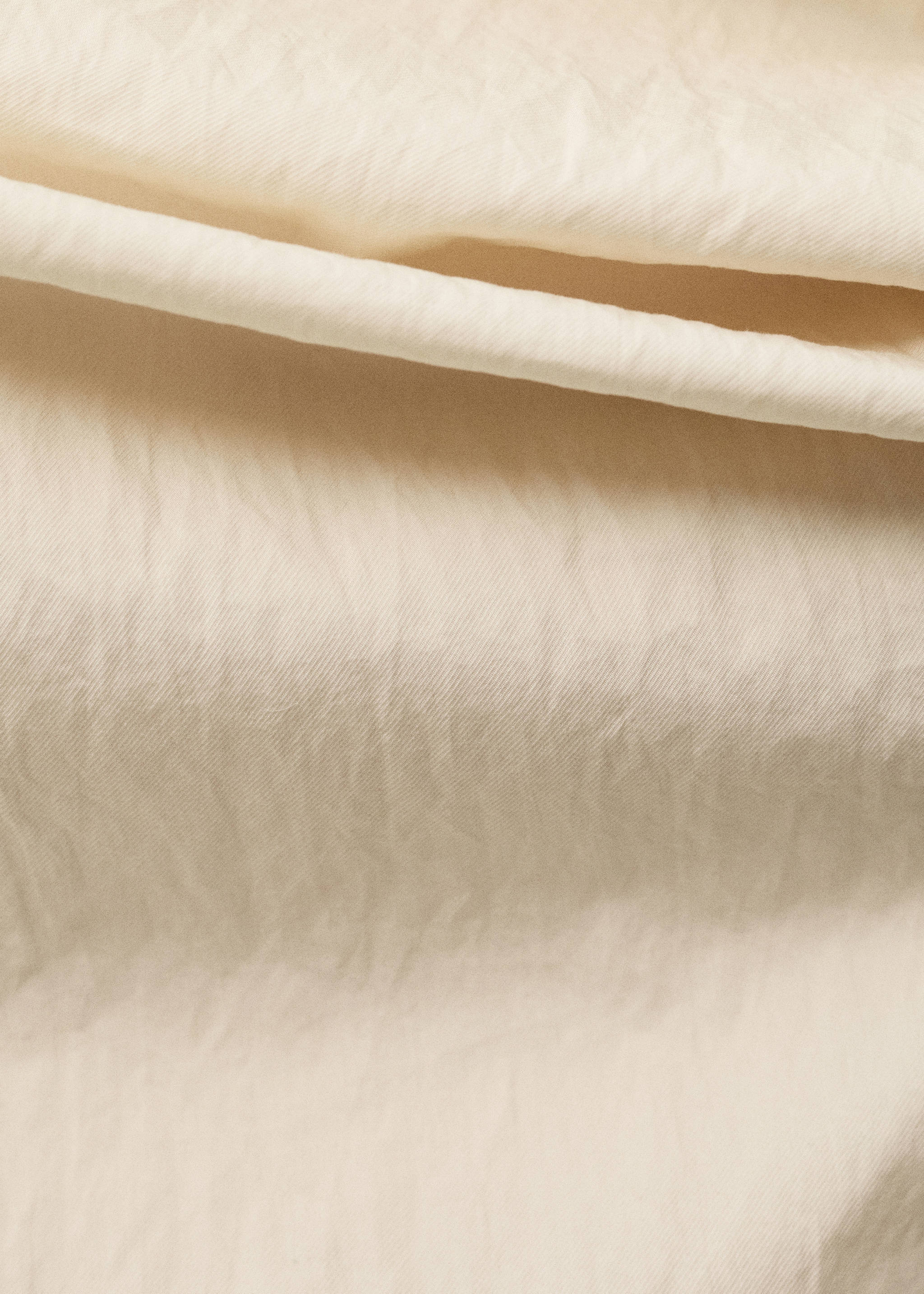 Cotton blouse with asymmetrical collar - Details of the article 8