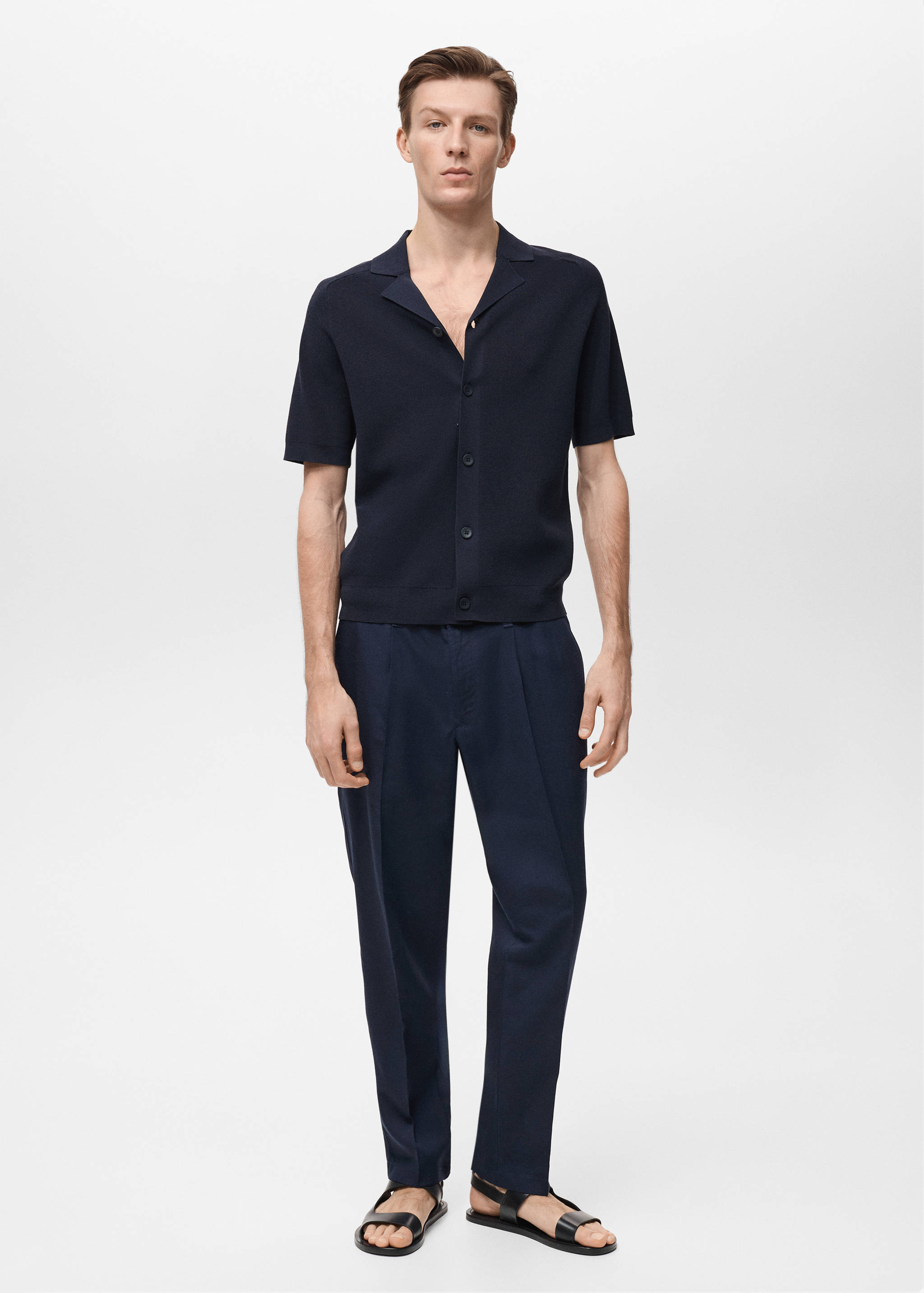 Chemise maille fine - Plan général