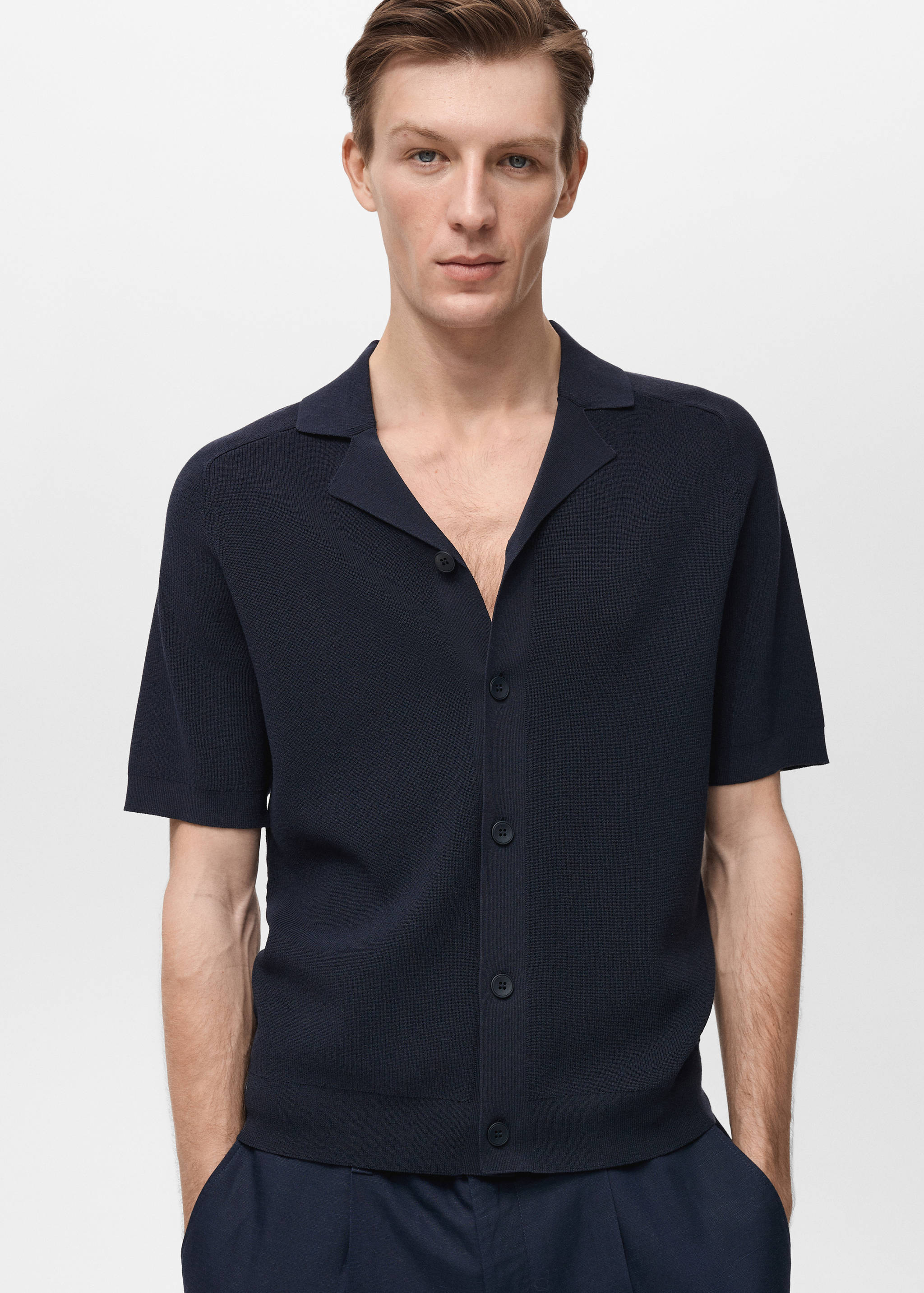 Chemise maille fine - Plan moyen