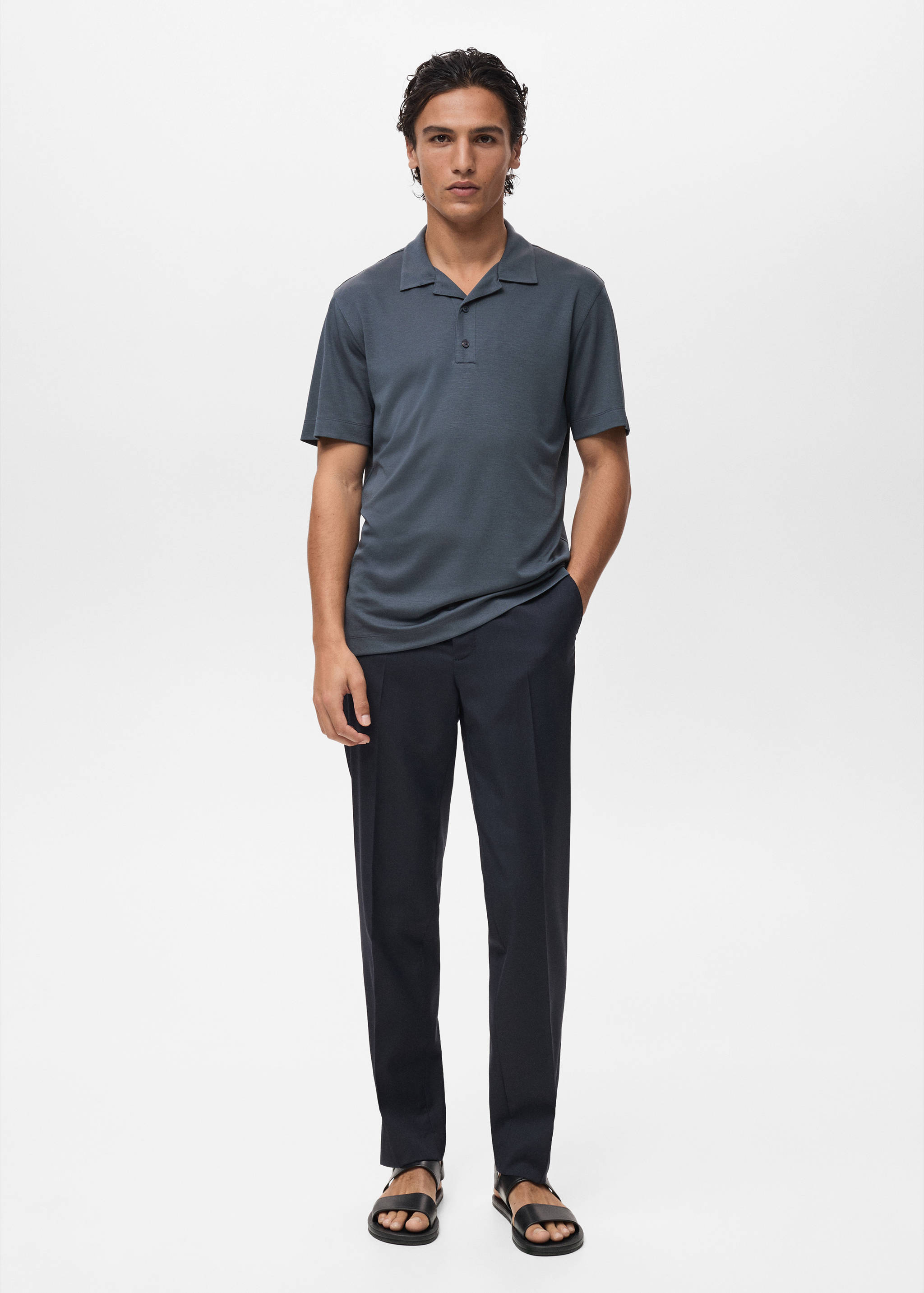 Polo coll bowling lyocell - Pla general