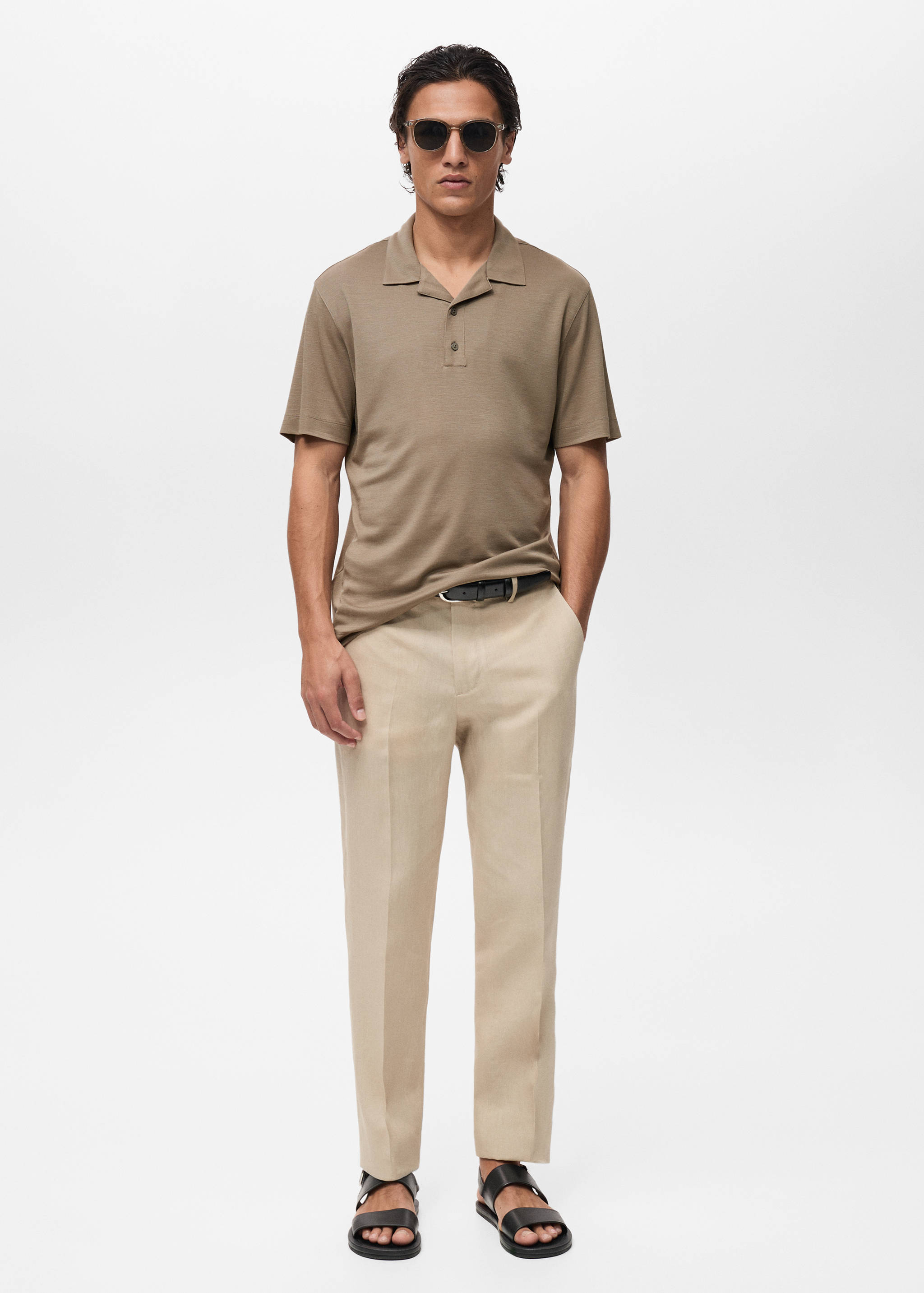 Polo coll bowling lyocell - Pla general