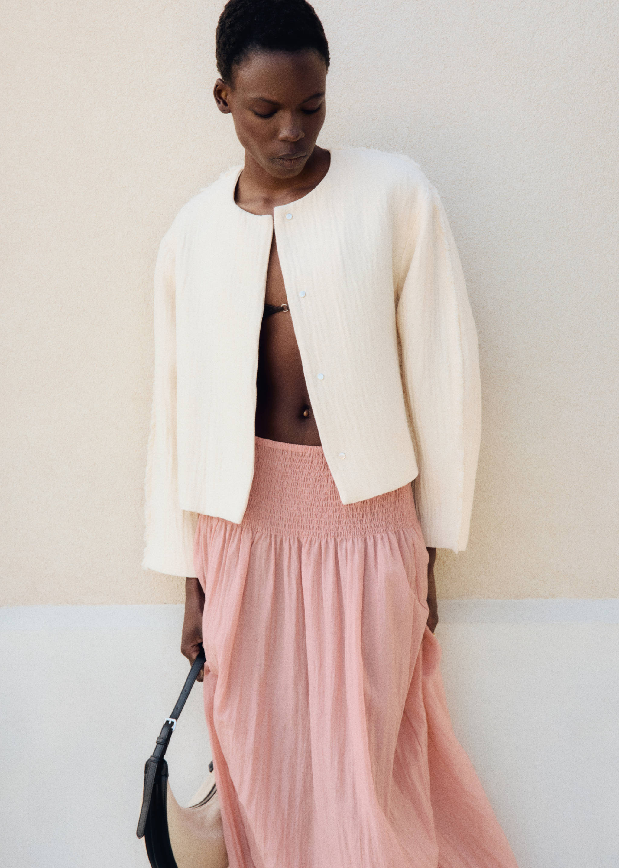 Oversized cotton jacket - Details of the article 6