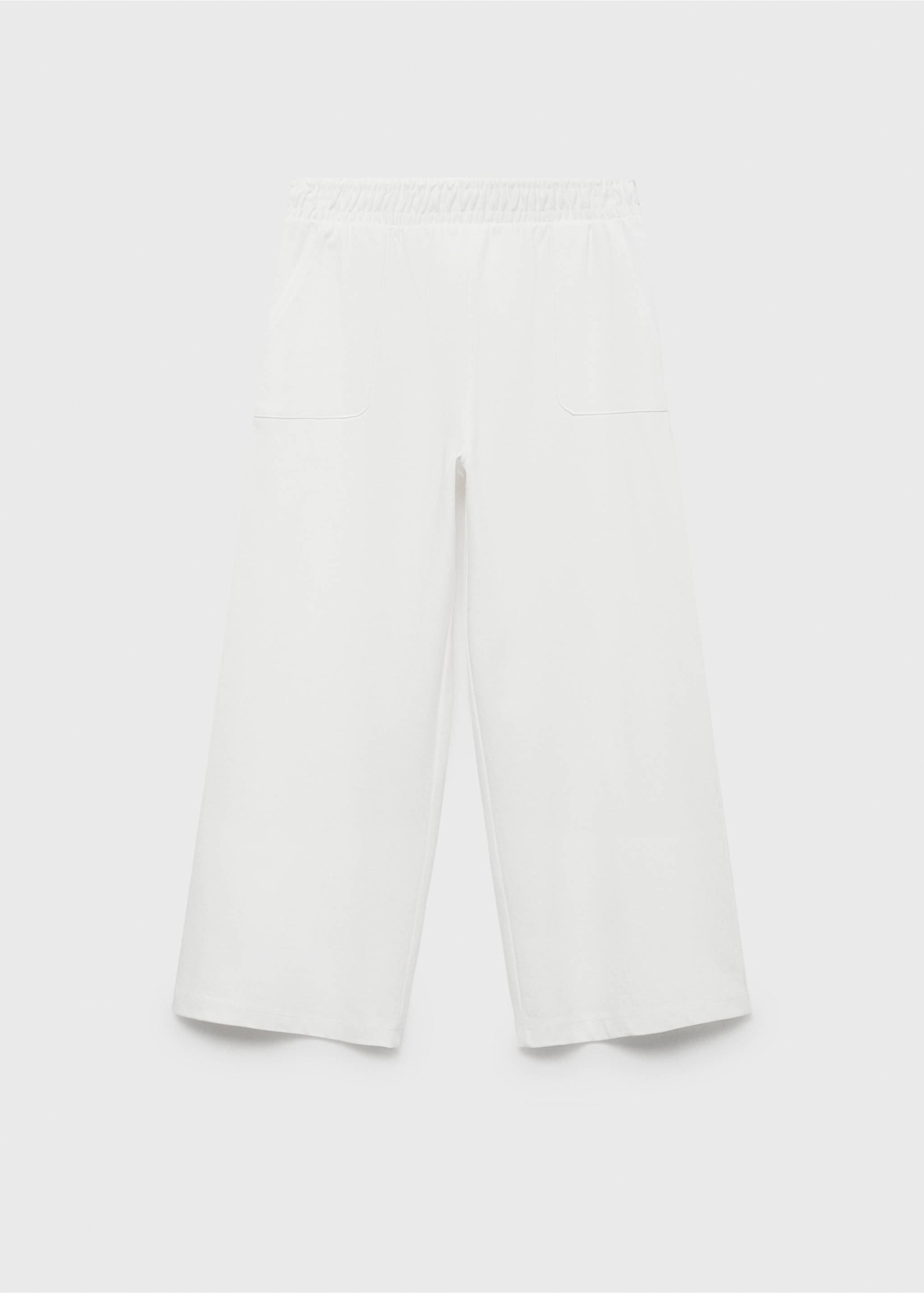 Elastic waist trousers - Article without model, Off White. Ref: 87098263-00.