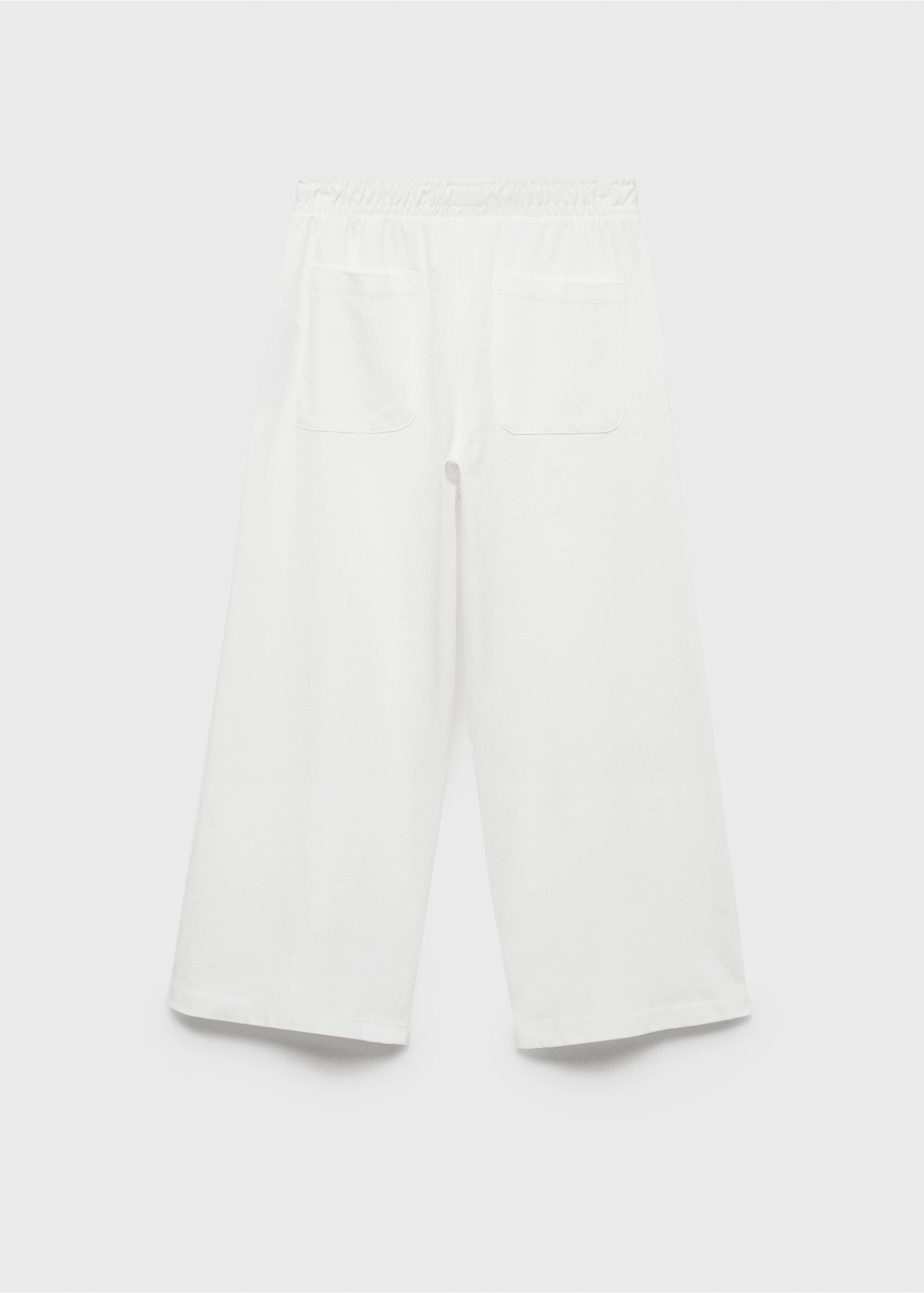 Elastic waist trousers - Reverse of the article, Off White. Ref: 87098263-00.