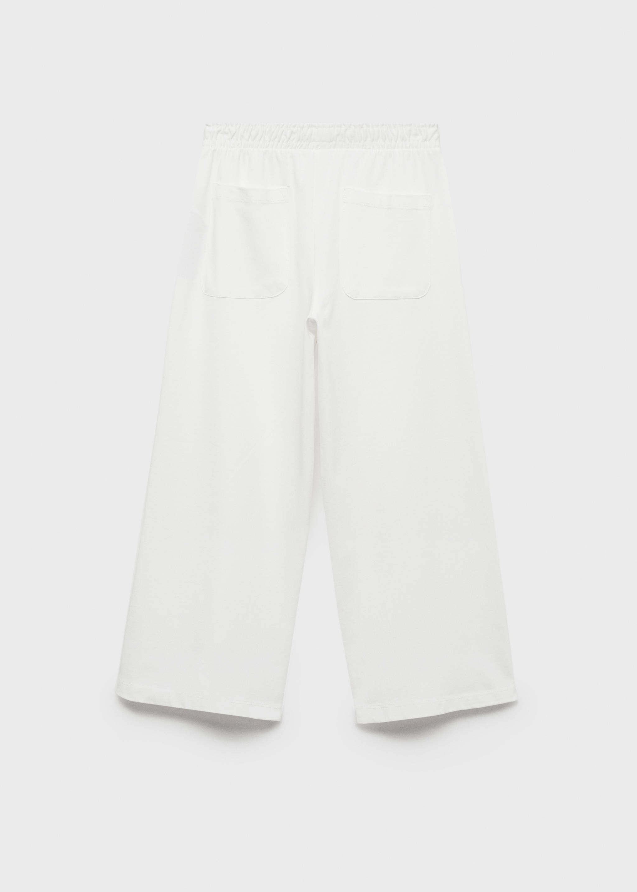 Elastic waist trousers - Reverse of the article