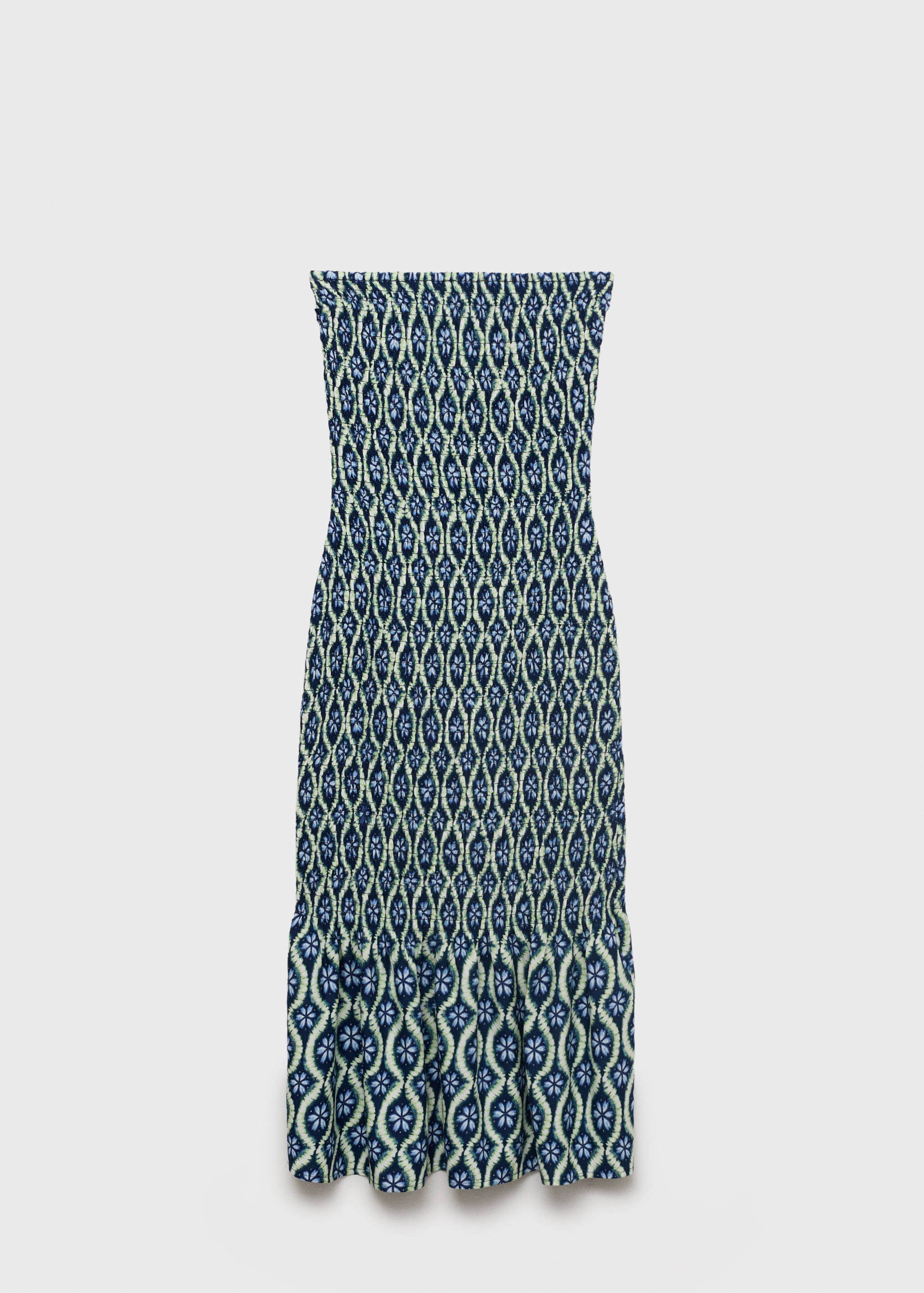 Robe bustier imprimée - Article sans modèle