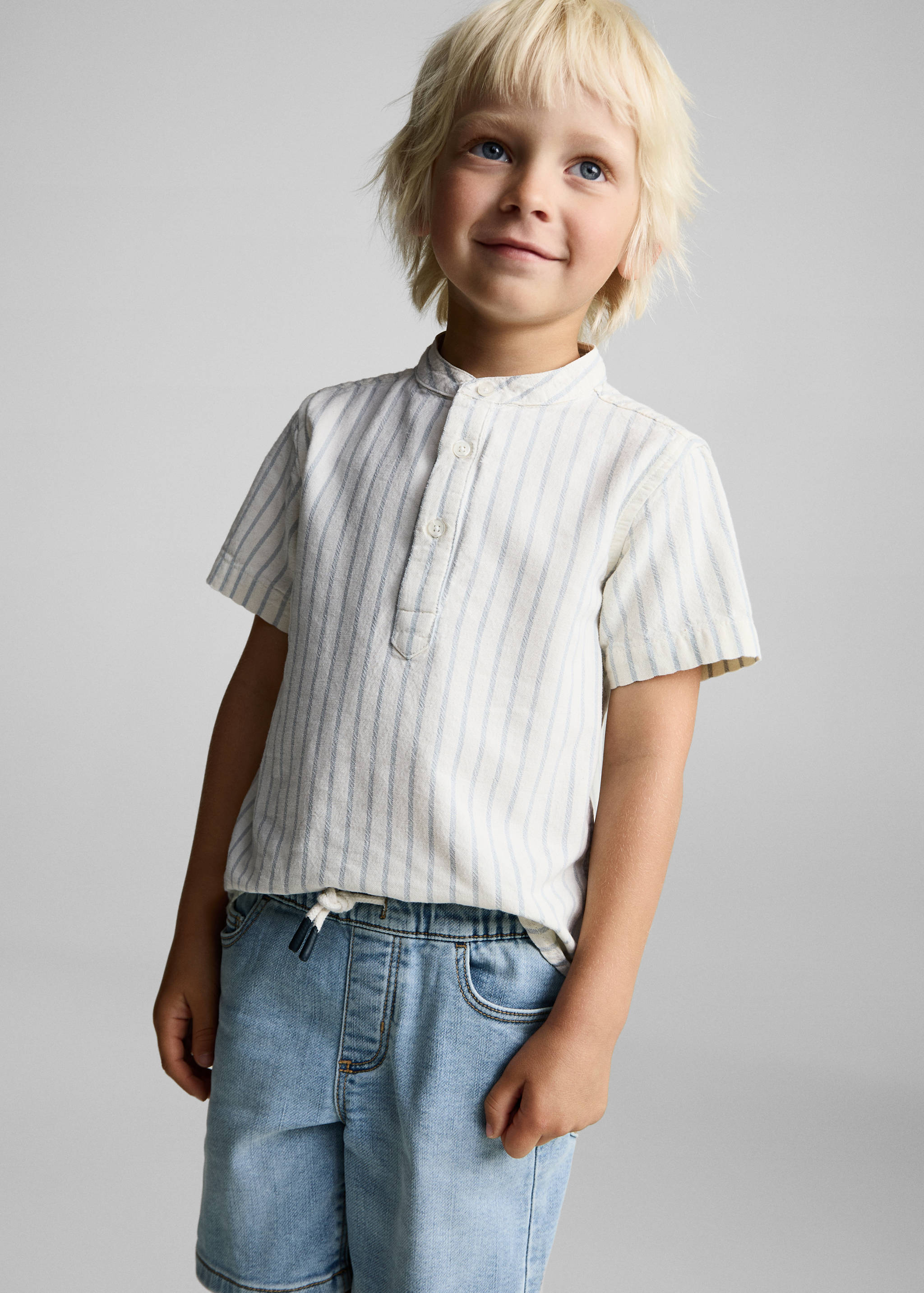 Cargo-Bermudashorts aus Denim - Detail des Artikels 1