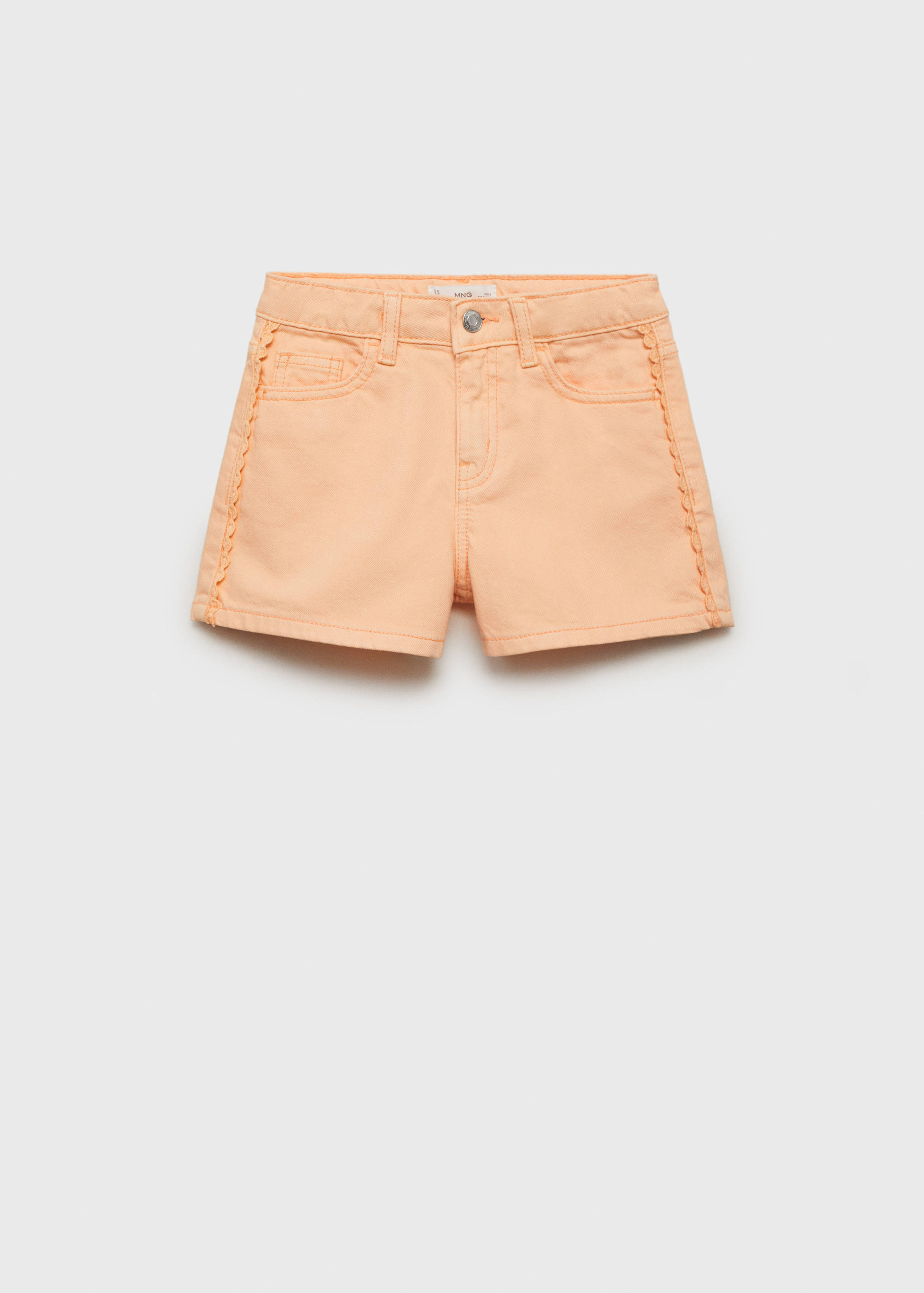 Jeansshorts mit seitlichem Detail - Artikel ohne Model