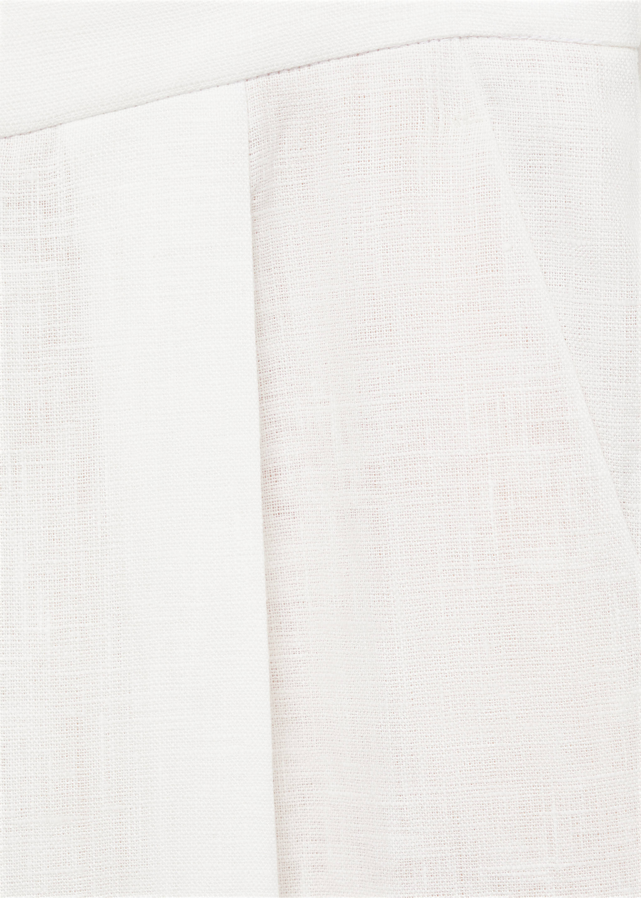 Pantalon de costume lin - Détail de l'article 0, Blanc cassé. Ref: 87098639-00.