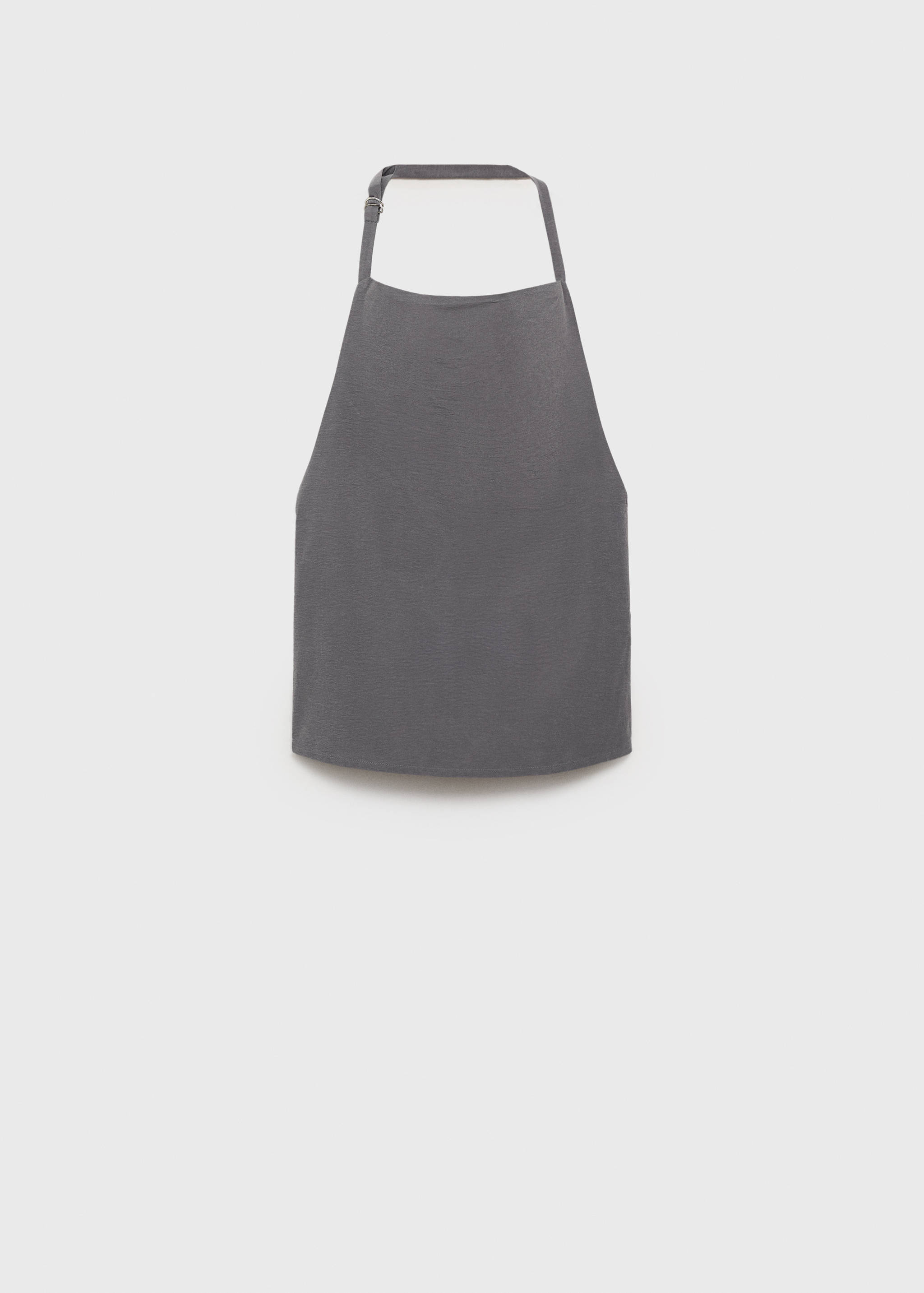 Open-back draped top - Article without model