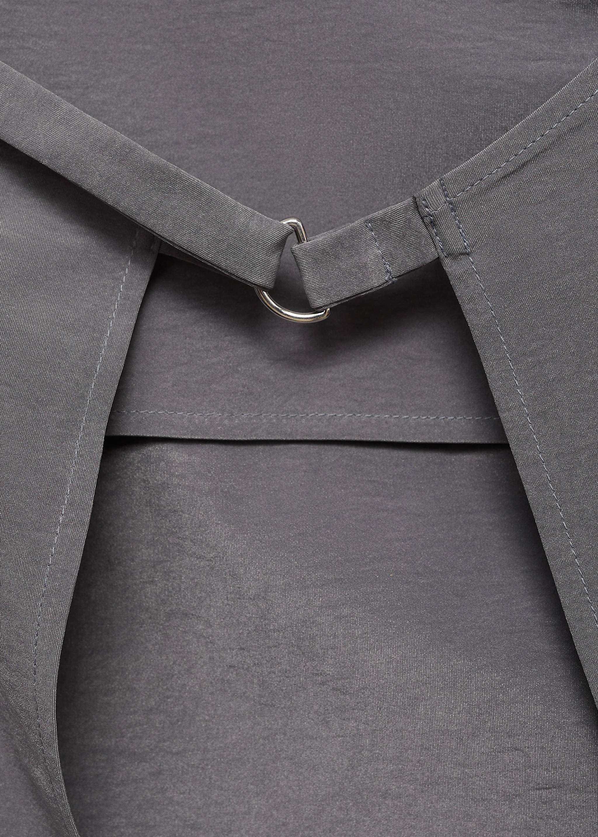 Open-back draped top - Details of the article 0