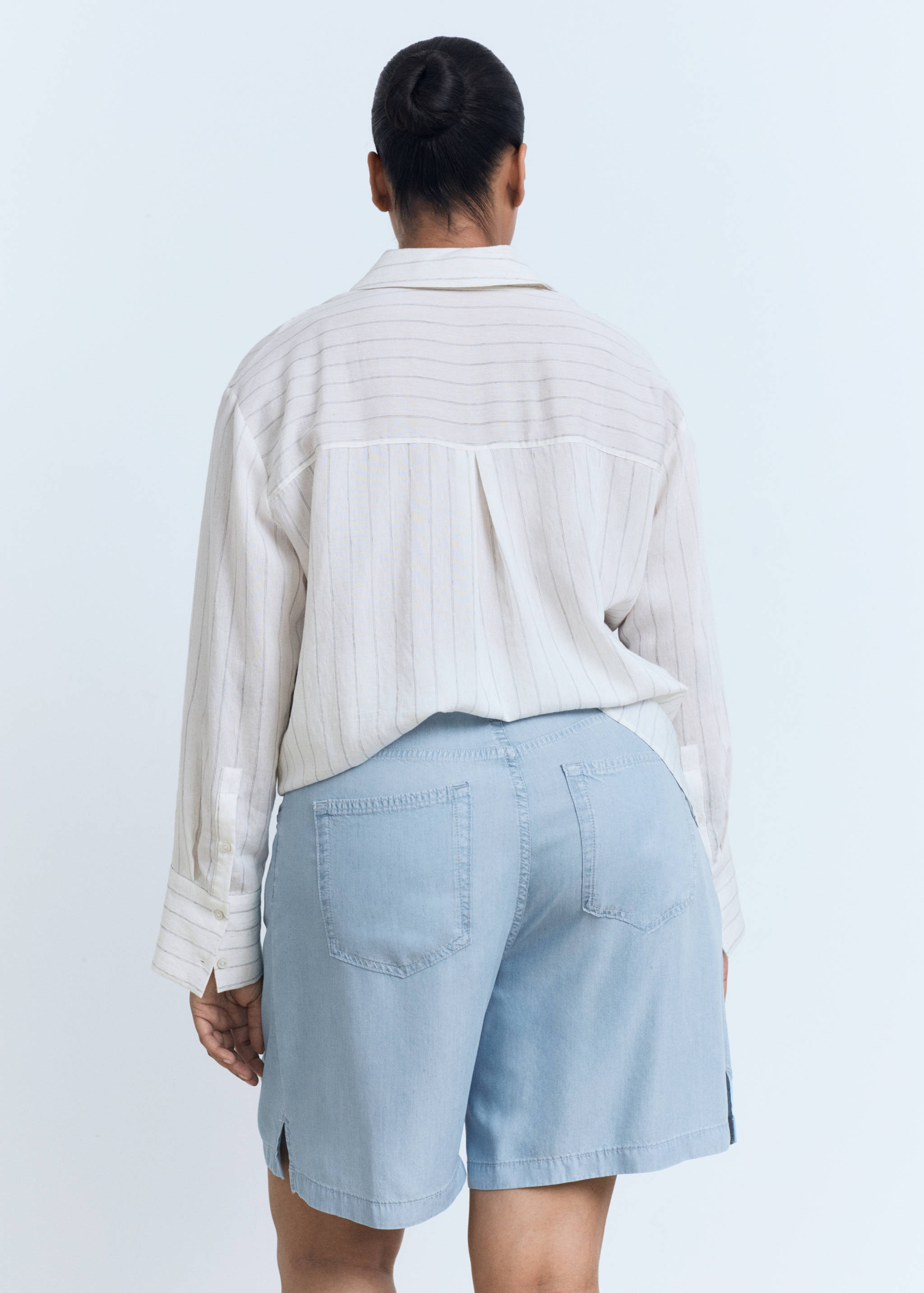 Bermudas lyocell rectas - Detalle del artículo 4