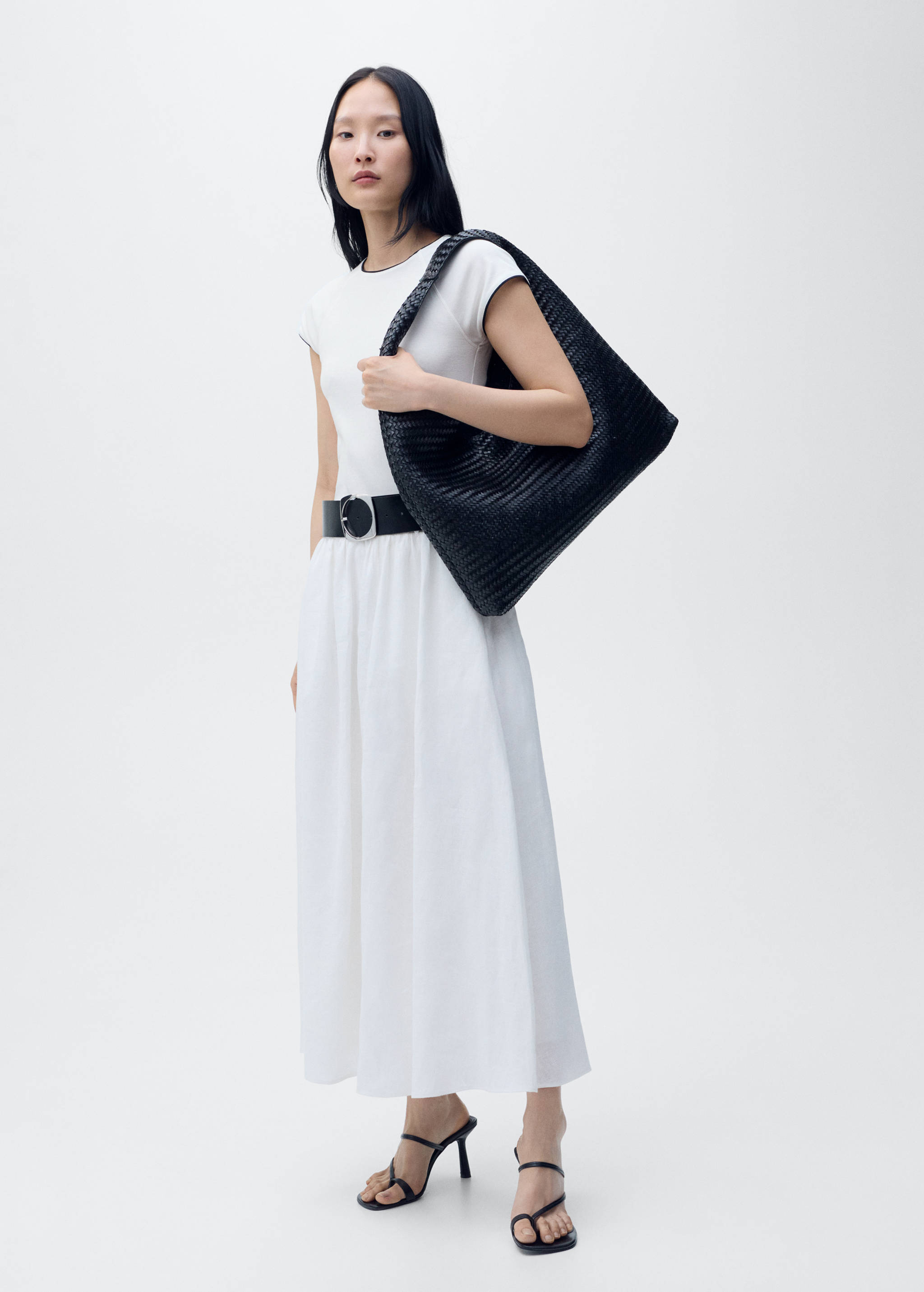 Samarreta cotó rivets contrast - Pla general