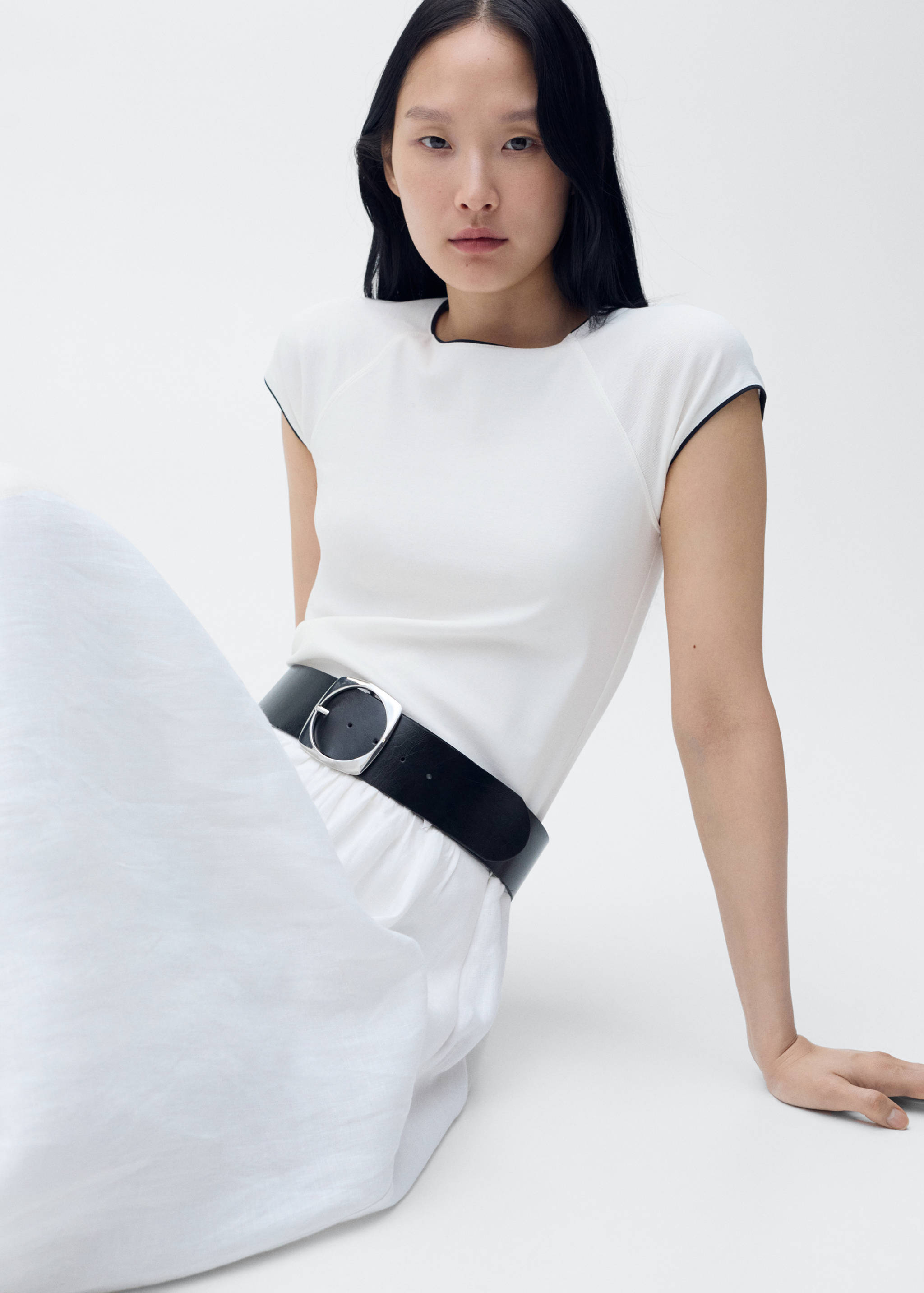 Samarreta cotó rivets contrast - Detall de l'article 2