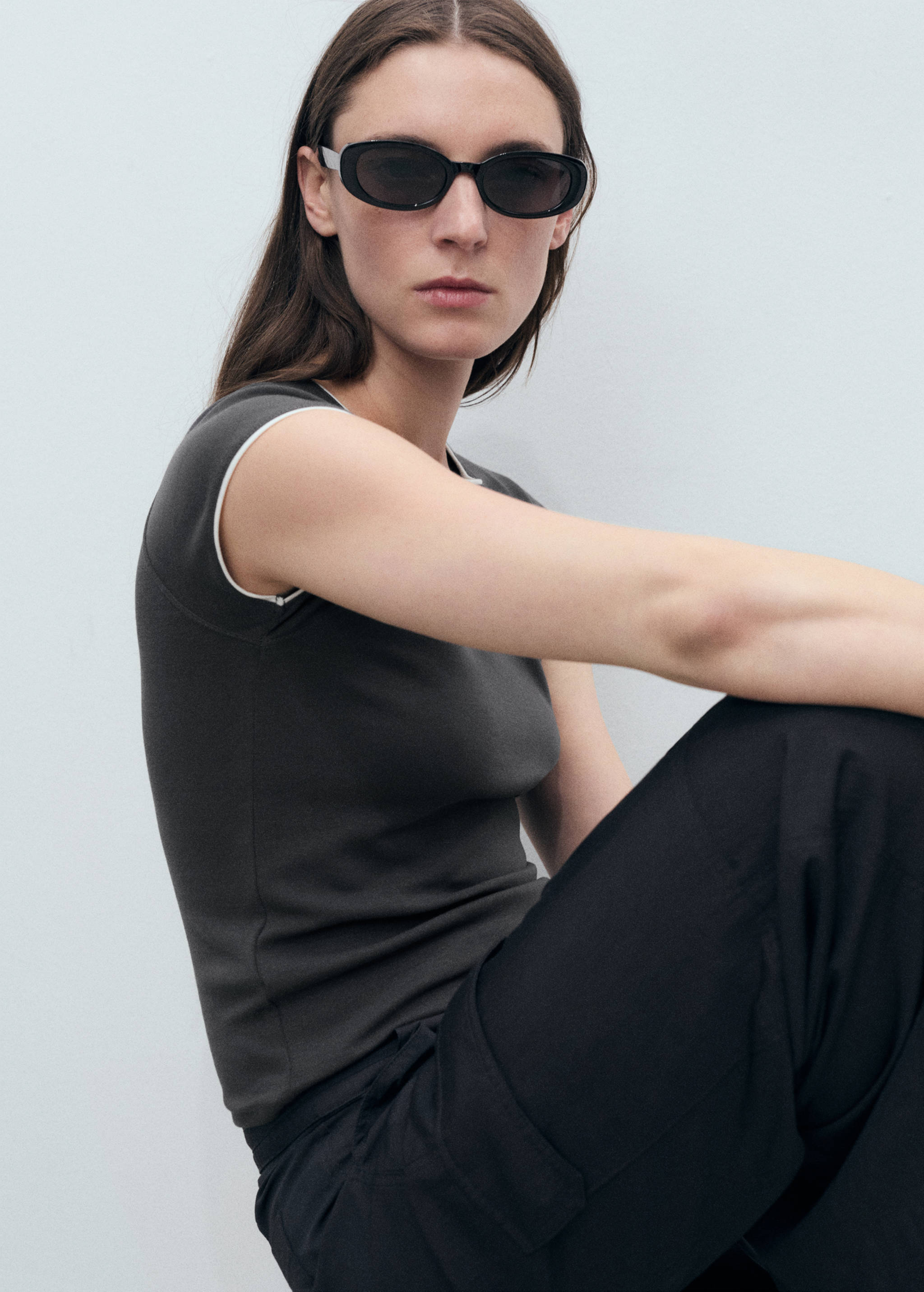 Samarreta cotó rivets contrast - Detall de l'article 2