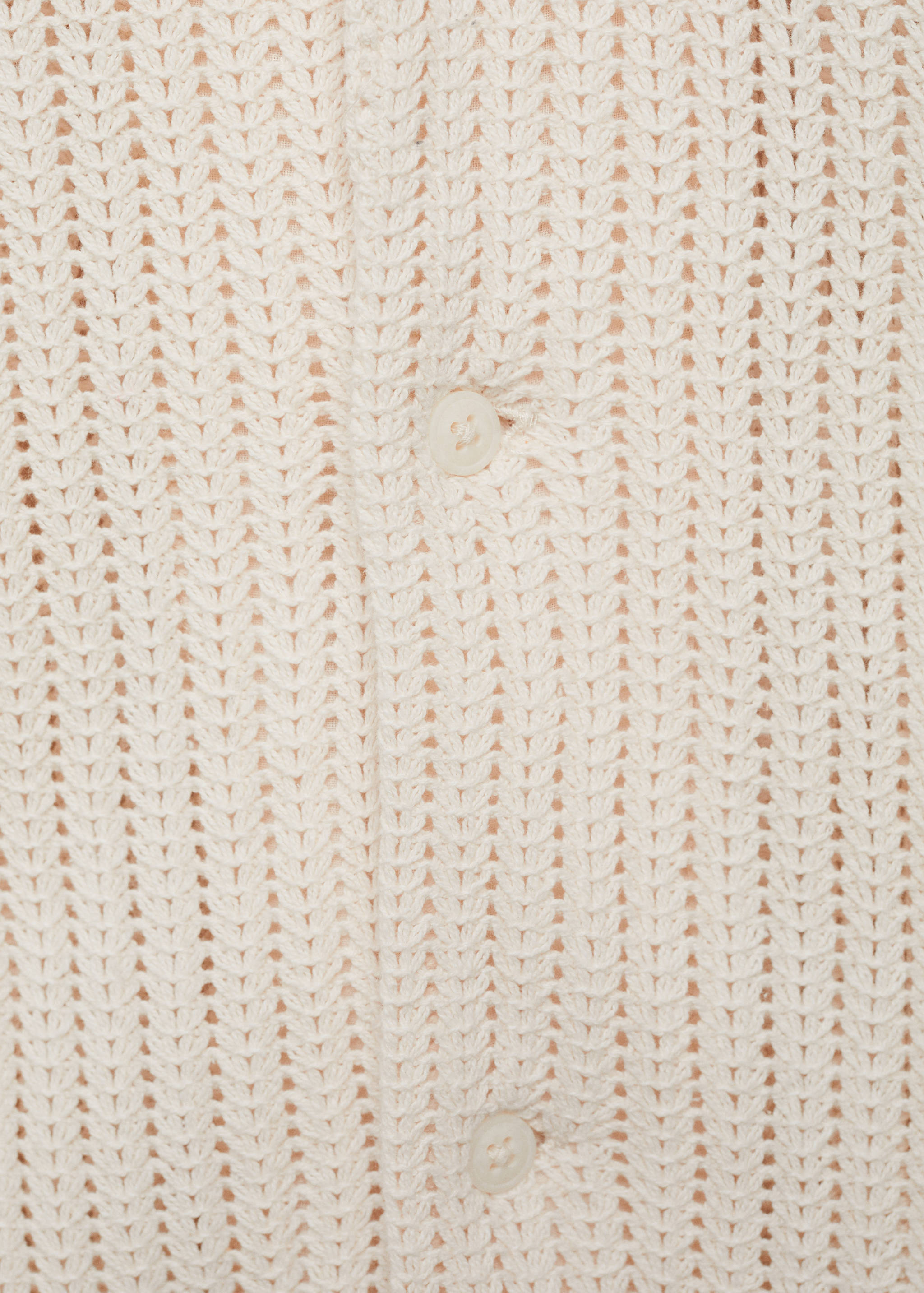 Camisa algodón calado regular - Detalle del artículo 0