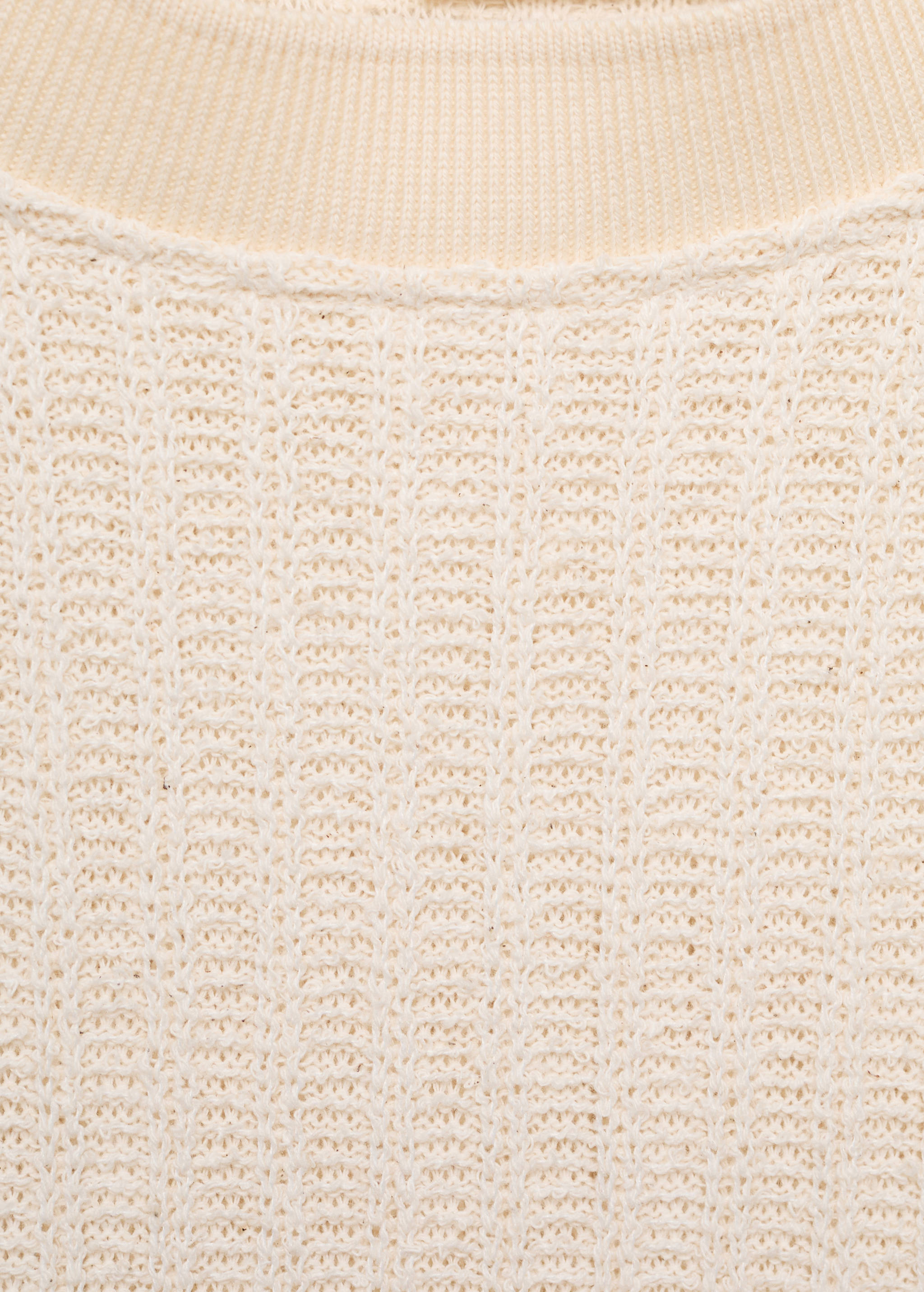 Ribbed  knit t-shirt - Details of the article 8