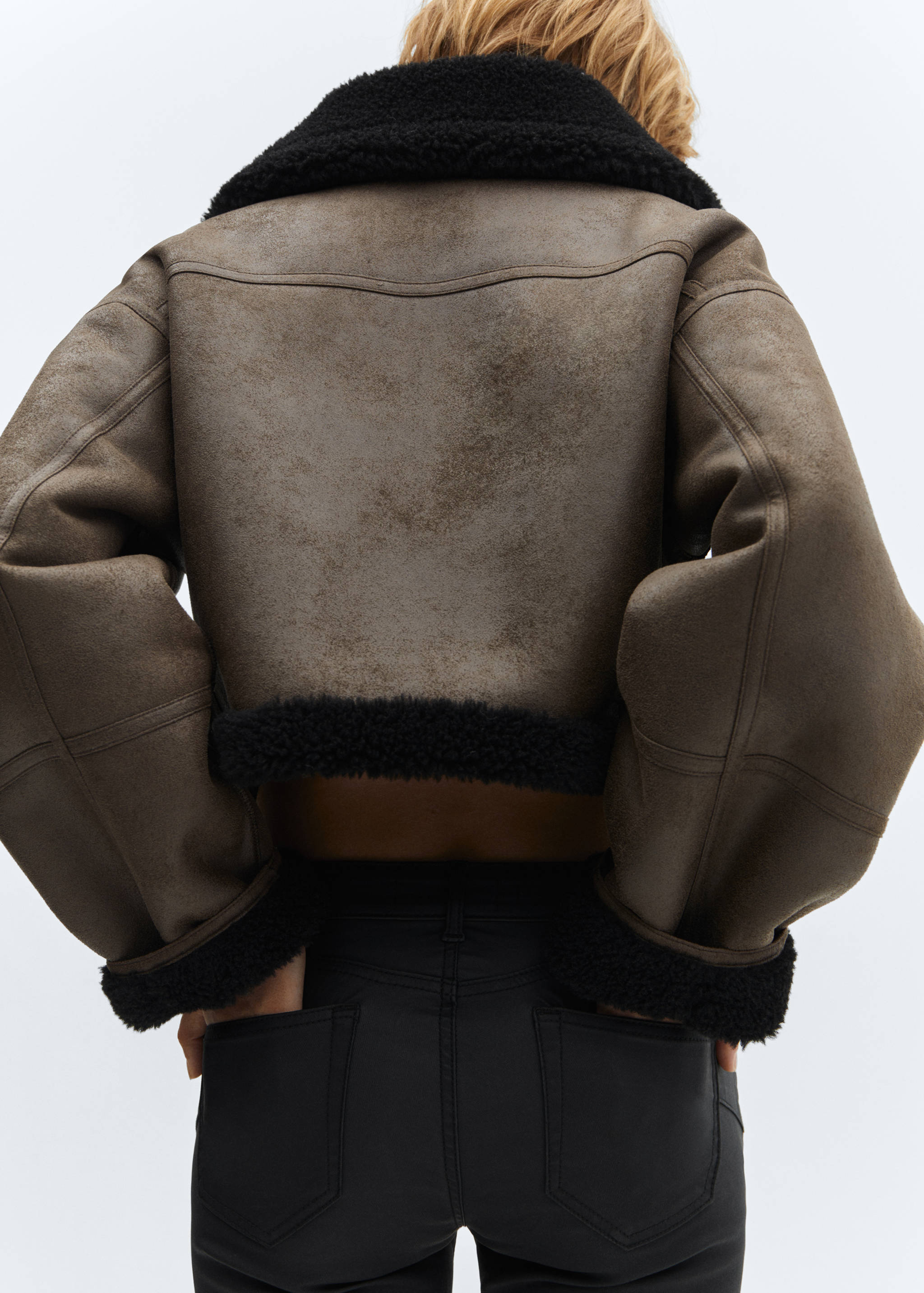 Jeans skinny push-up encerados - Detalle del artículo 2