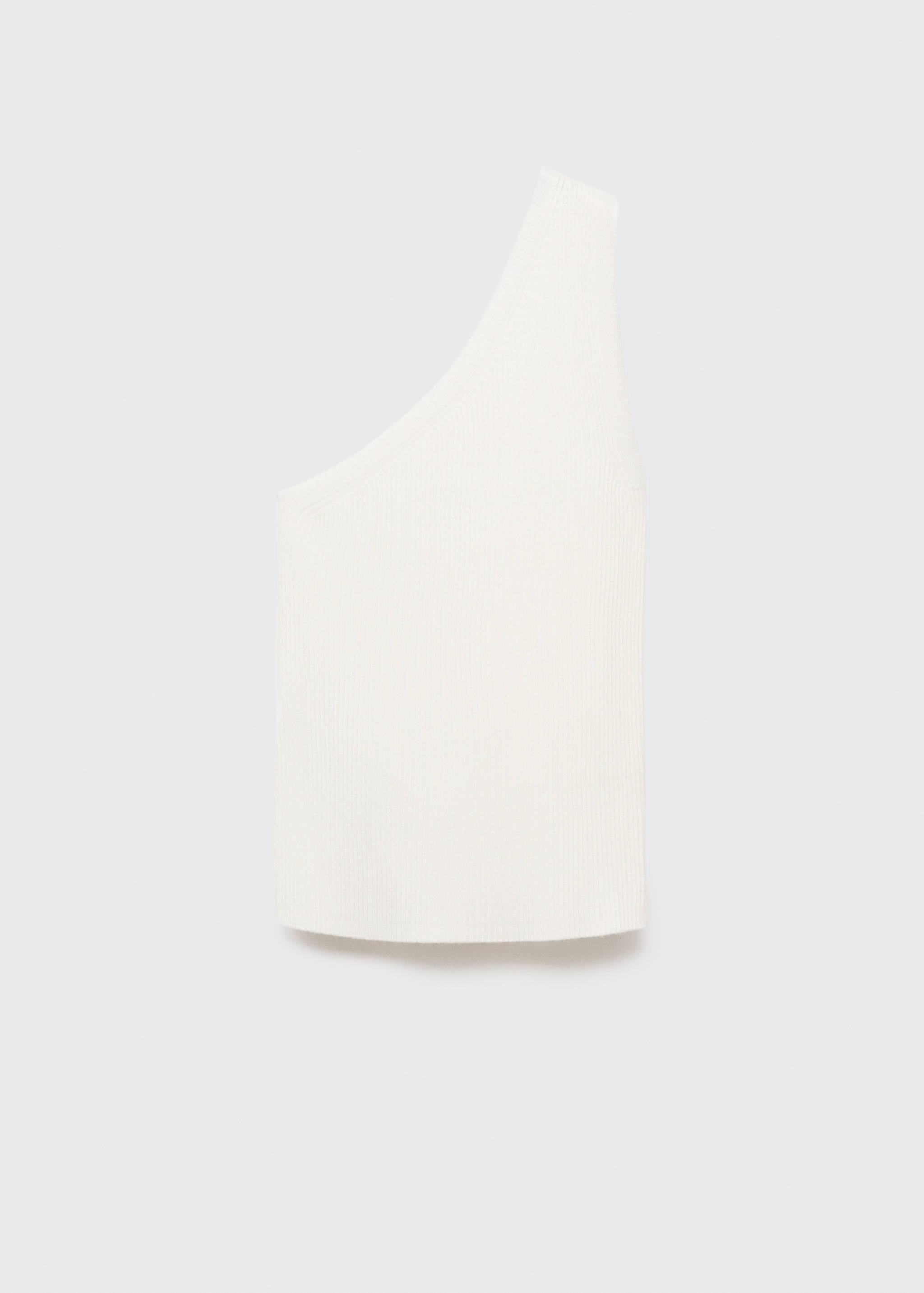 Knit asymmetric top - Article without model