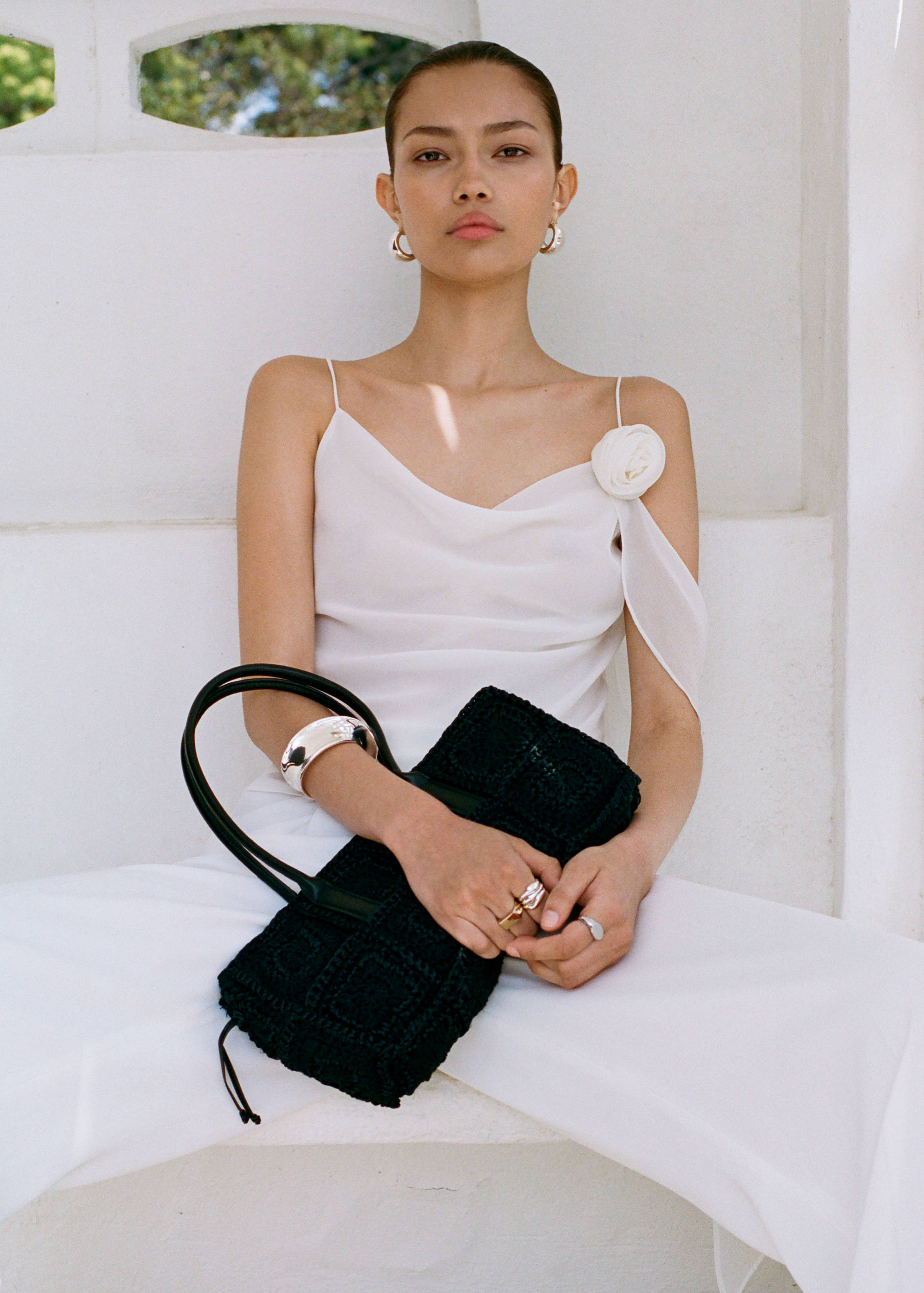 Häkel-Schultertasche - Allgemeine Ansicht