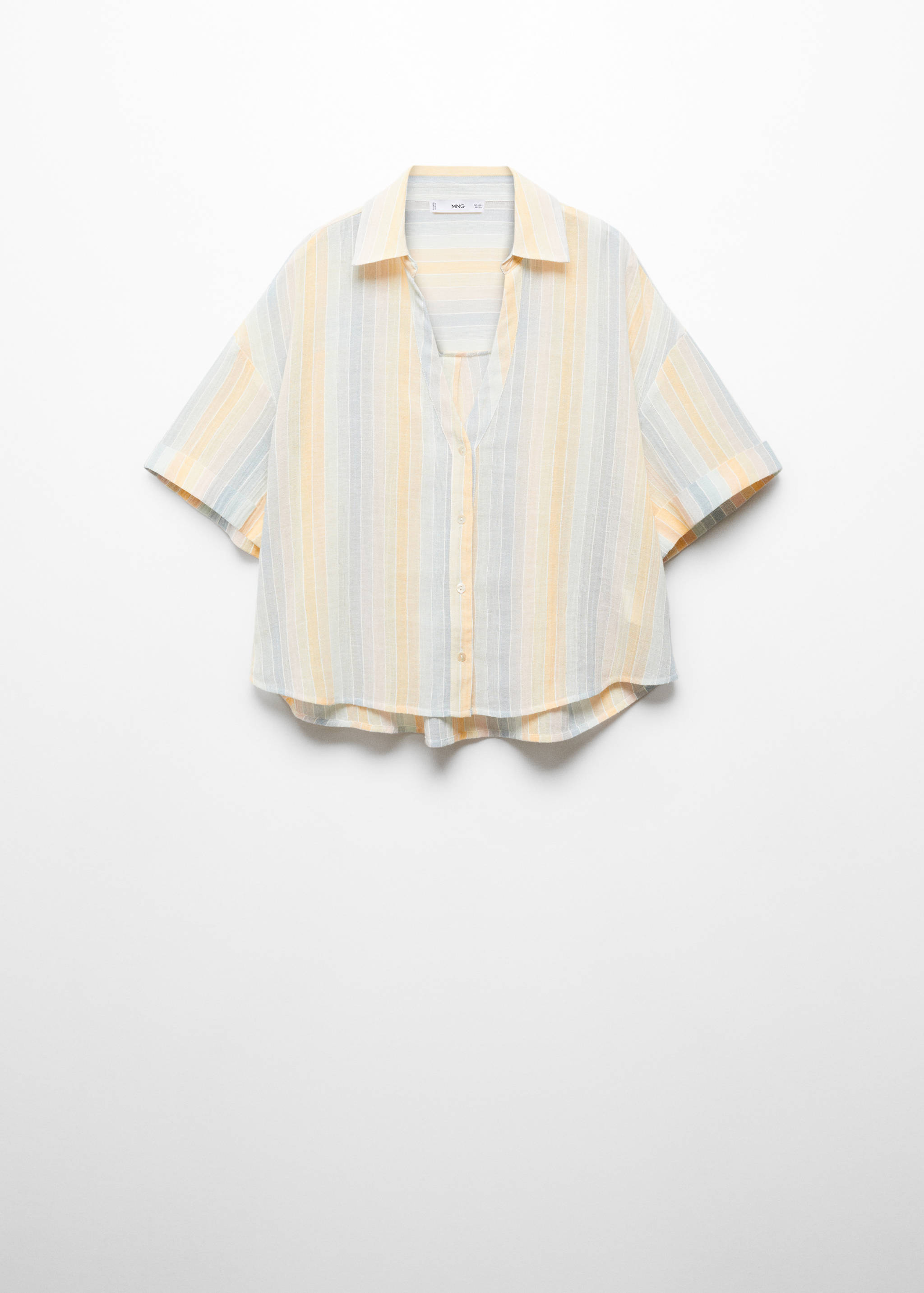 Chemise semi-transparente rayures - Article sans modèle