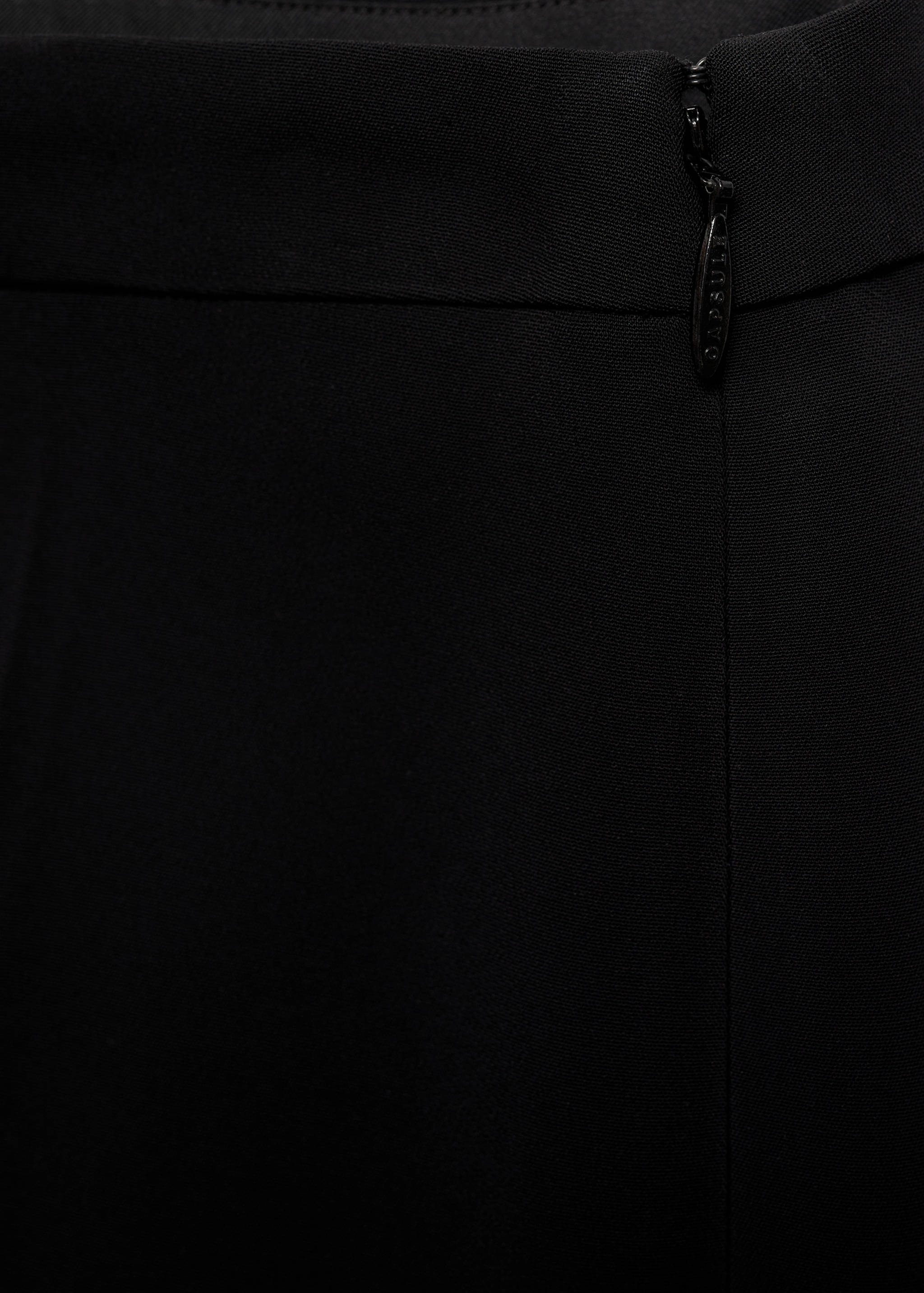 High-waist flared trousers - Details of the article 0