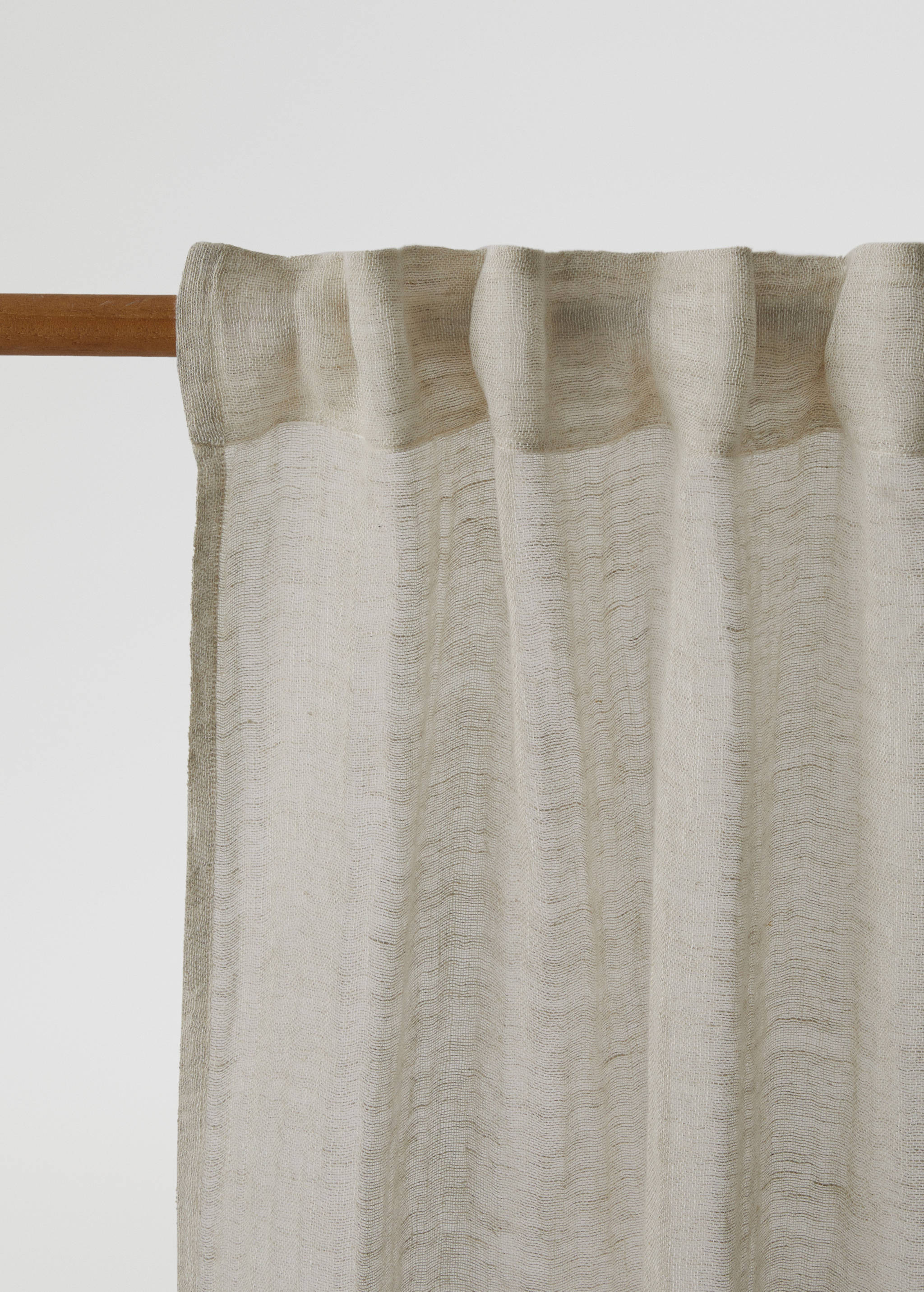 Gordijn 100% linnen 145x260 cm - Detail van het artikel 4