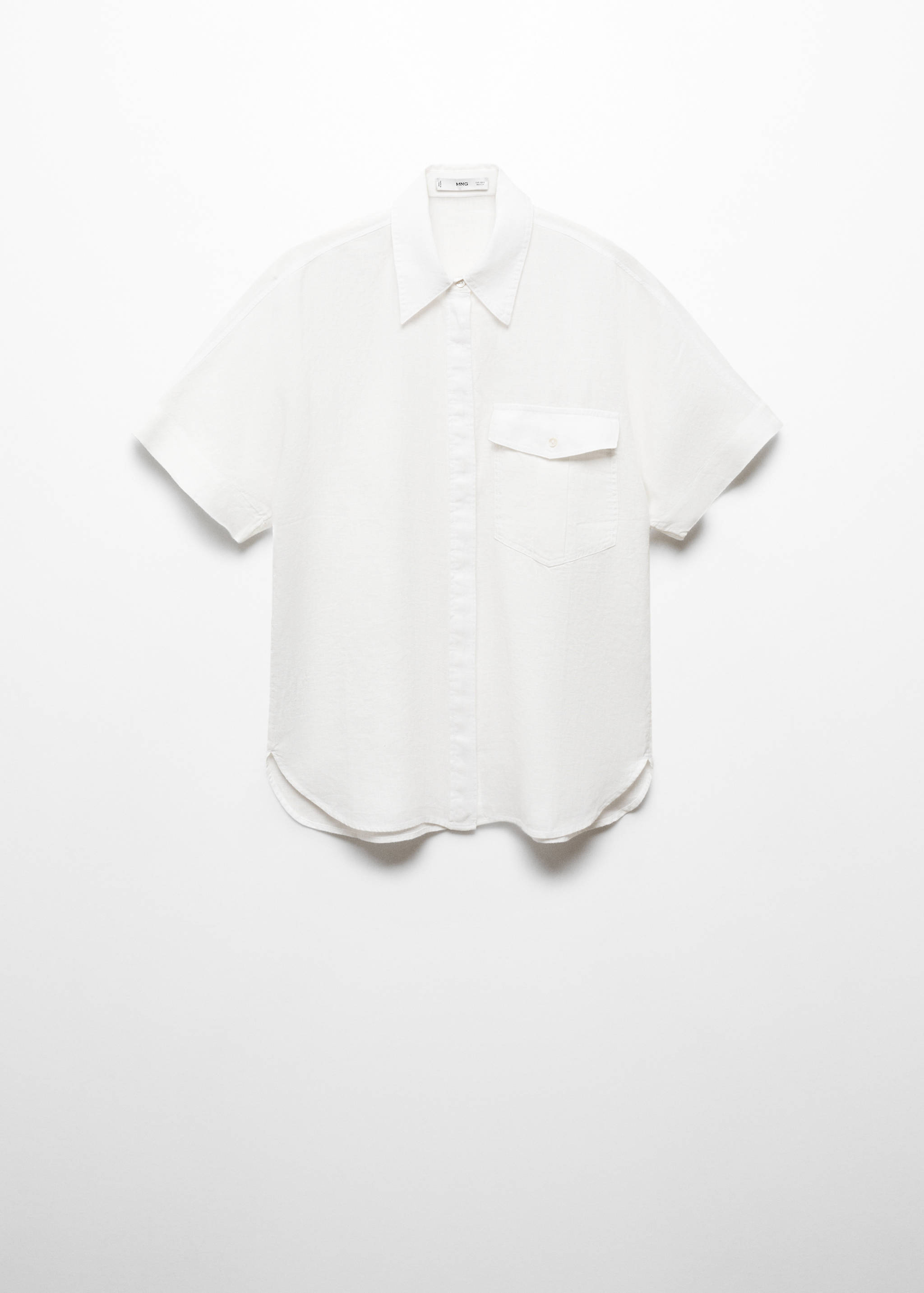 Pocket linen shirt - Article without model