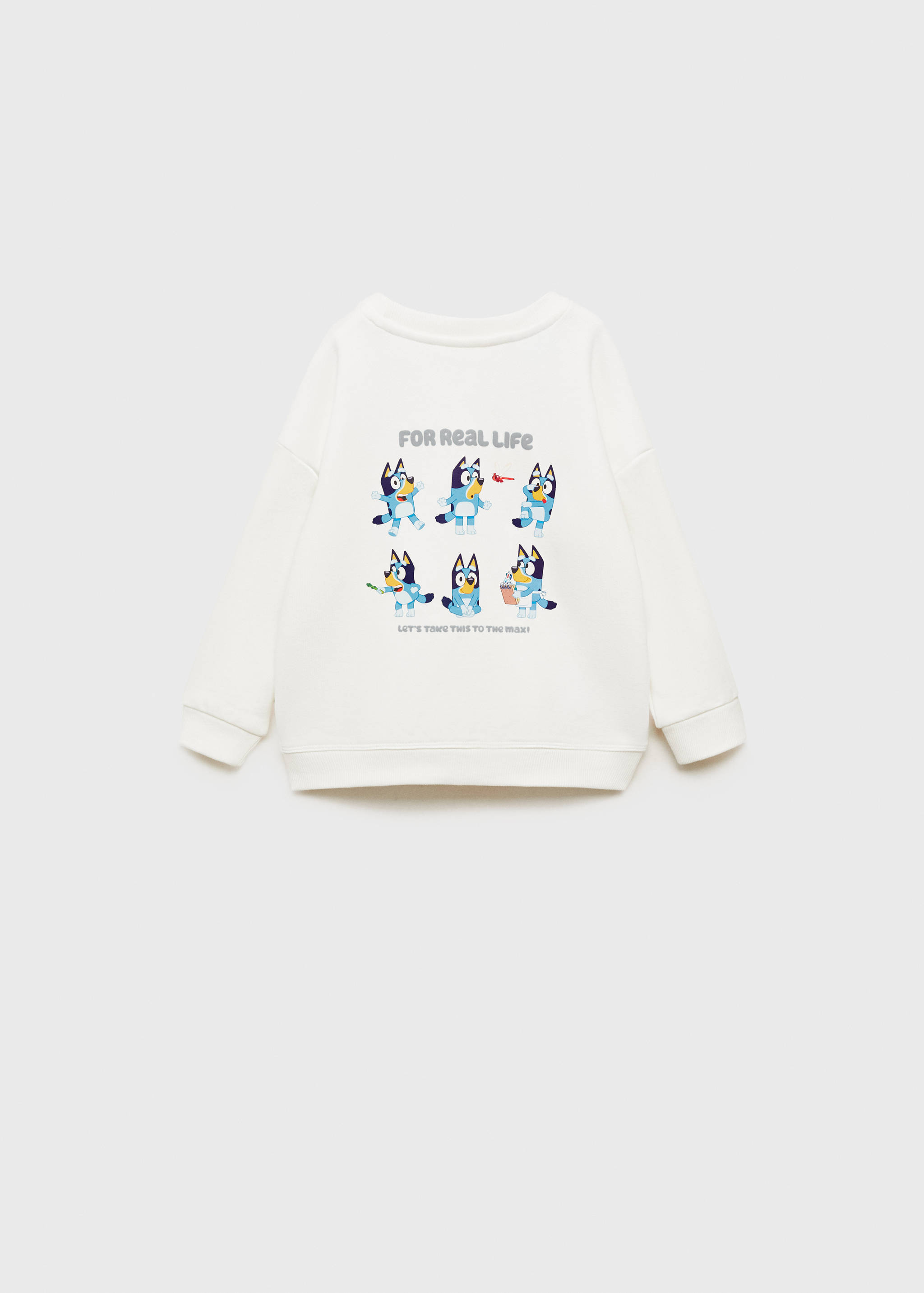 Bluey-print sweatshirt - Reverse of the article