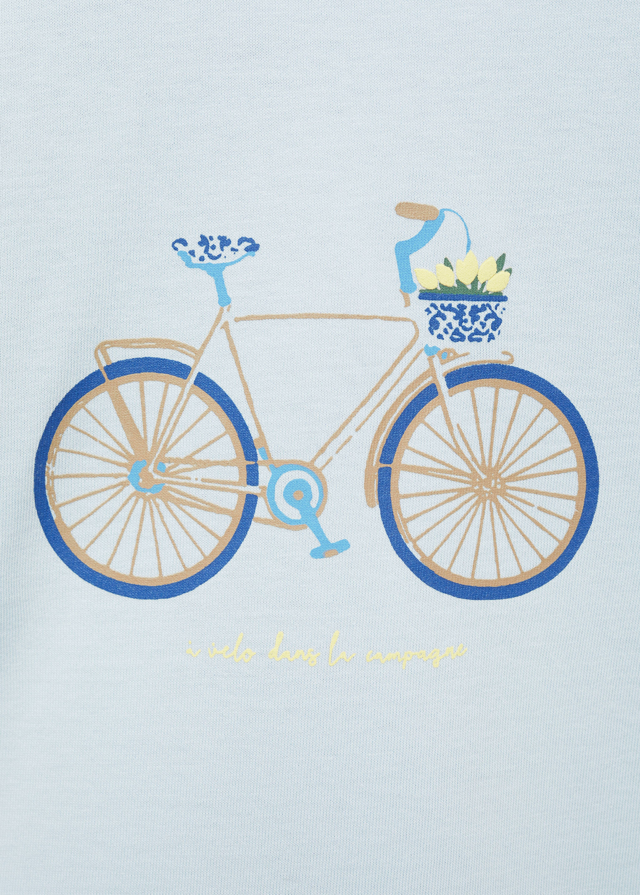 Printed cotton-blend T-shirt - Details of the article 8