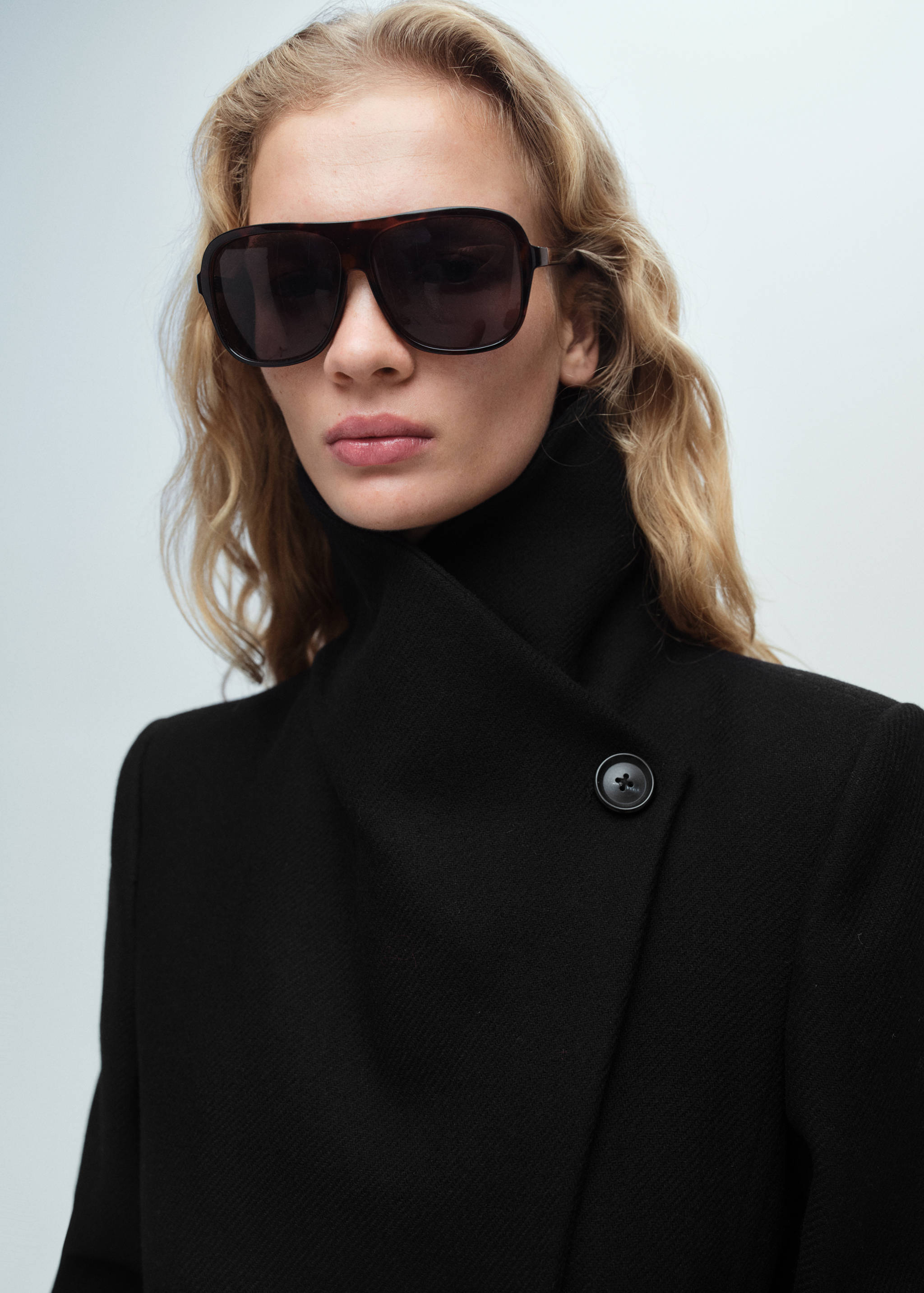 Abrigo lana cinturón - Detalle del artículo 1